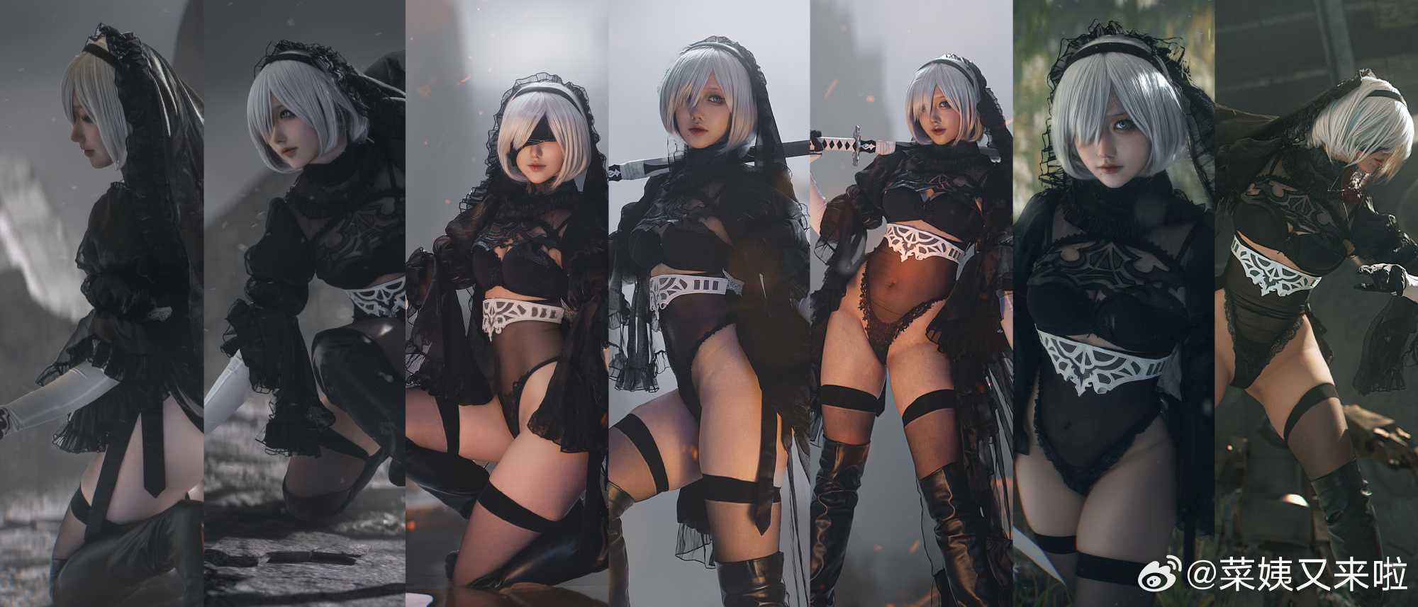 cosplay尼尔:机械纪元2TypeB@菜姨又来啦