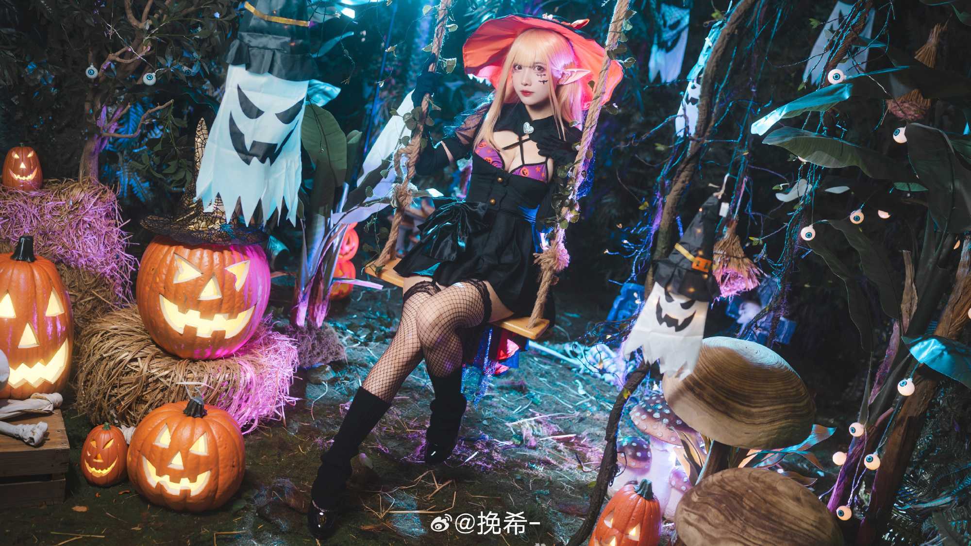 cosplay更衣人偶坠入爱河喜多川海梦@挽希-