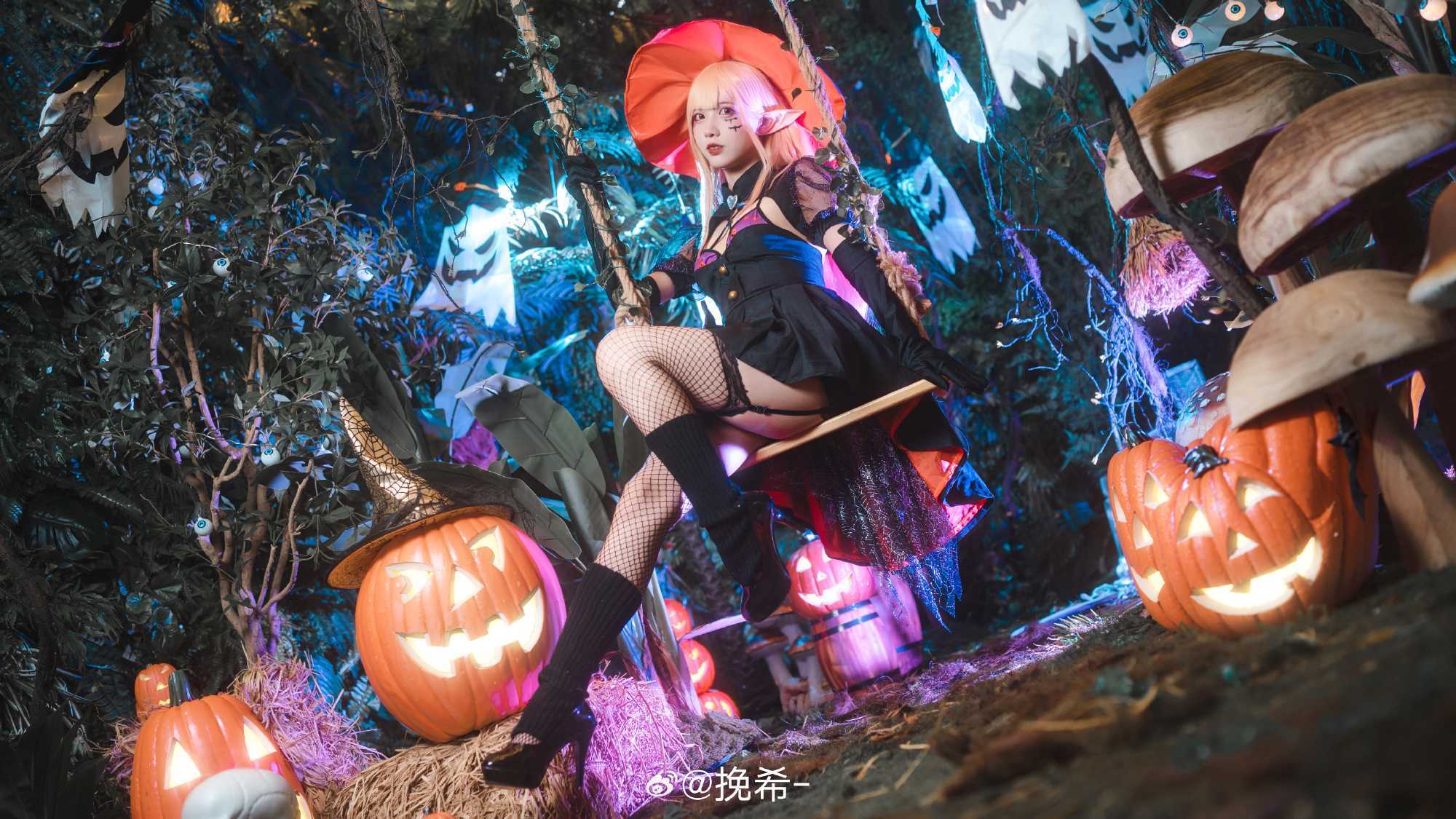 cosplay更衣人偶坠入爱河喜多川海梦@挽希-