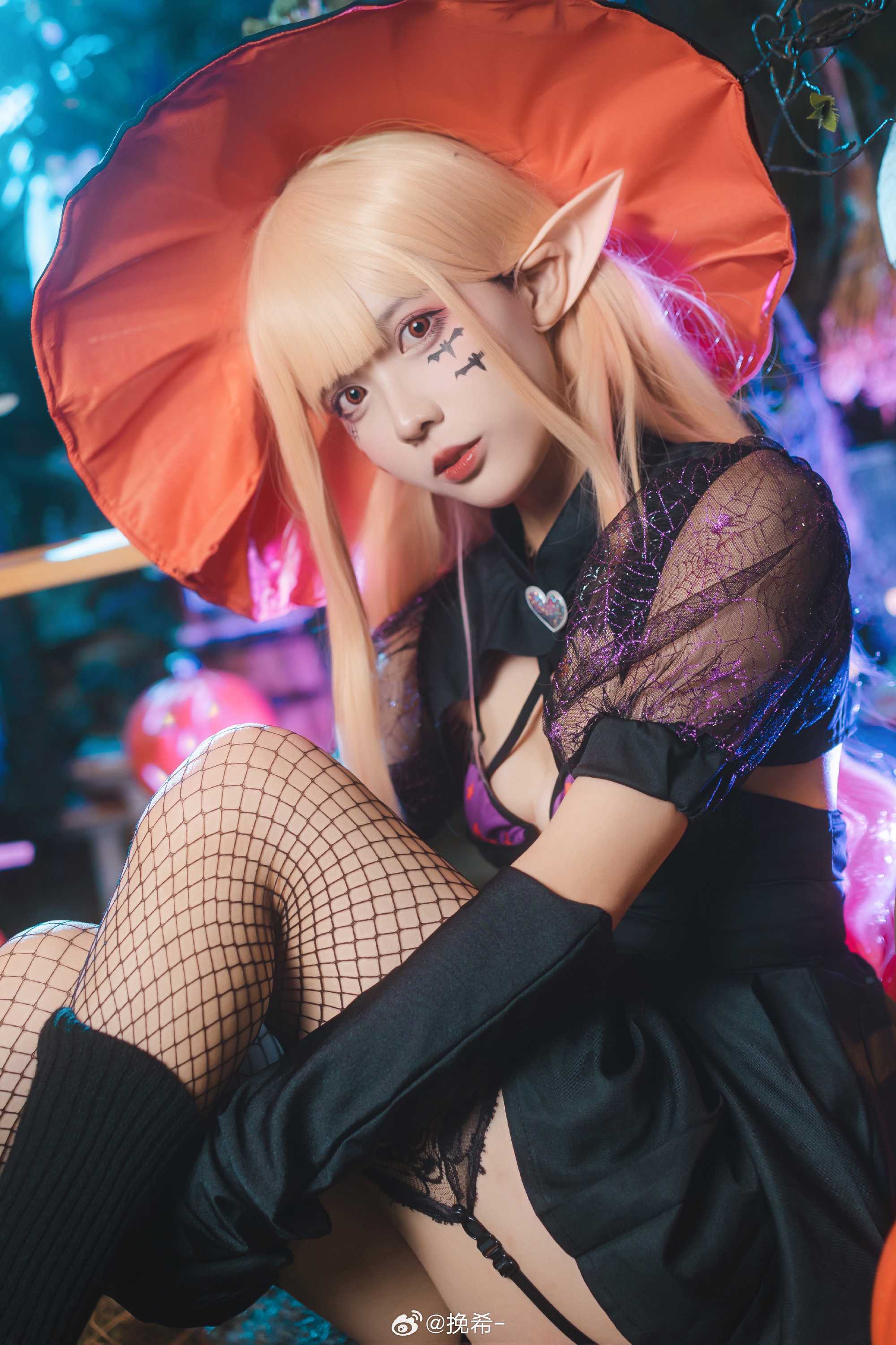 cosplay更衣人偶坠入爱河喜多川海梦@挽希-
