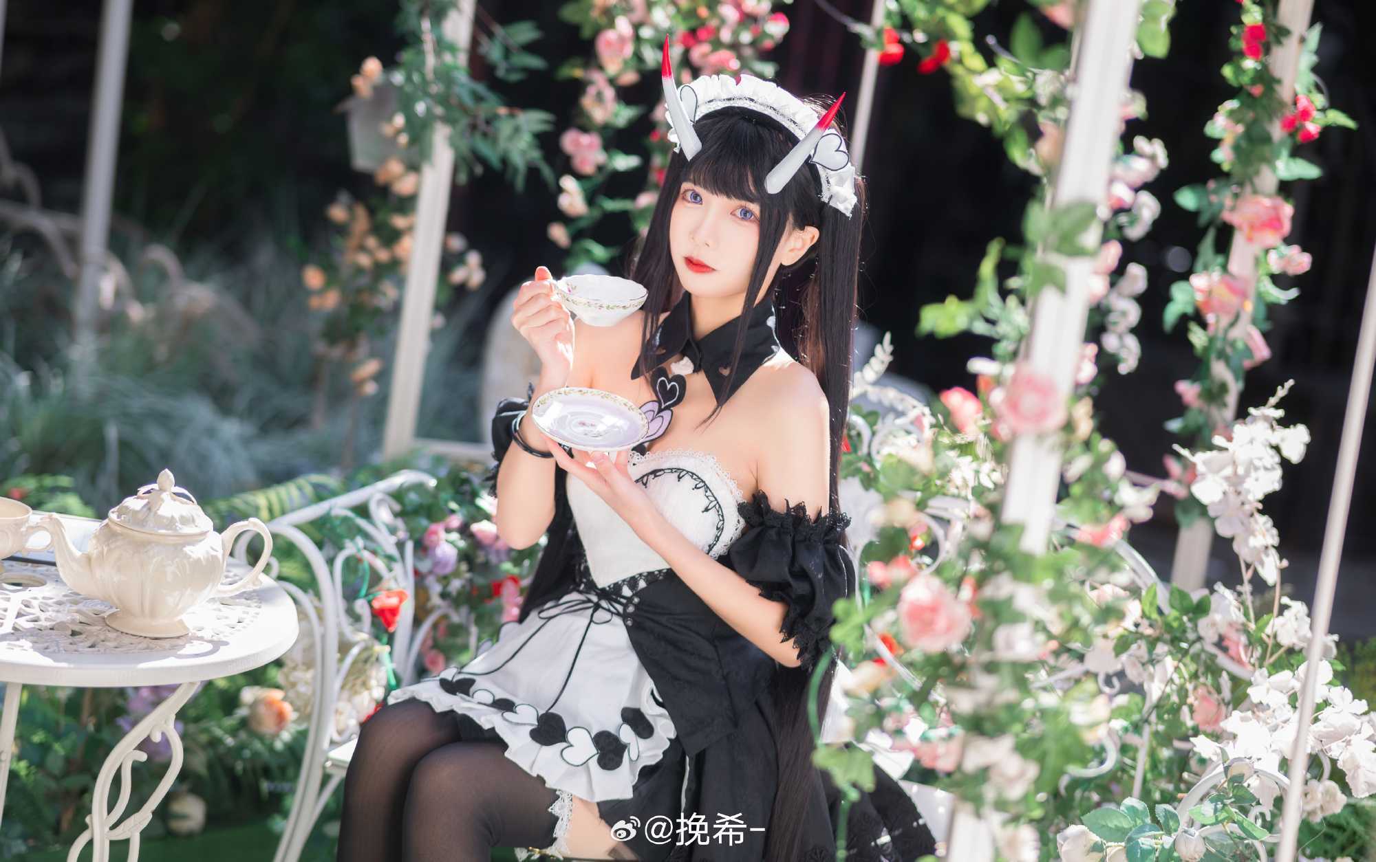 cosplay☕️指挥官，需要少冰吗？碧蓝航线能代@挽希-