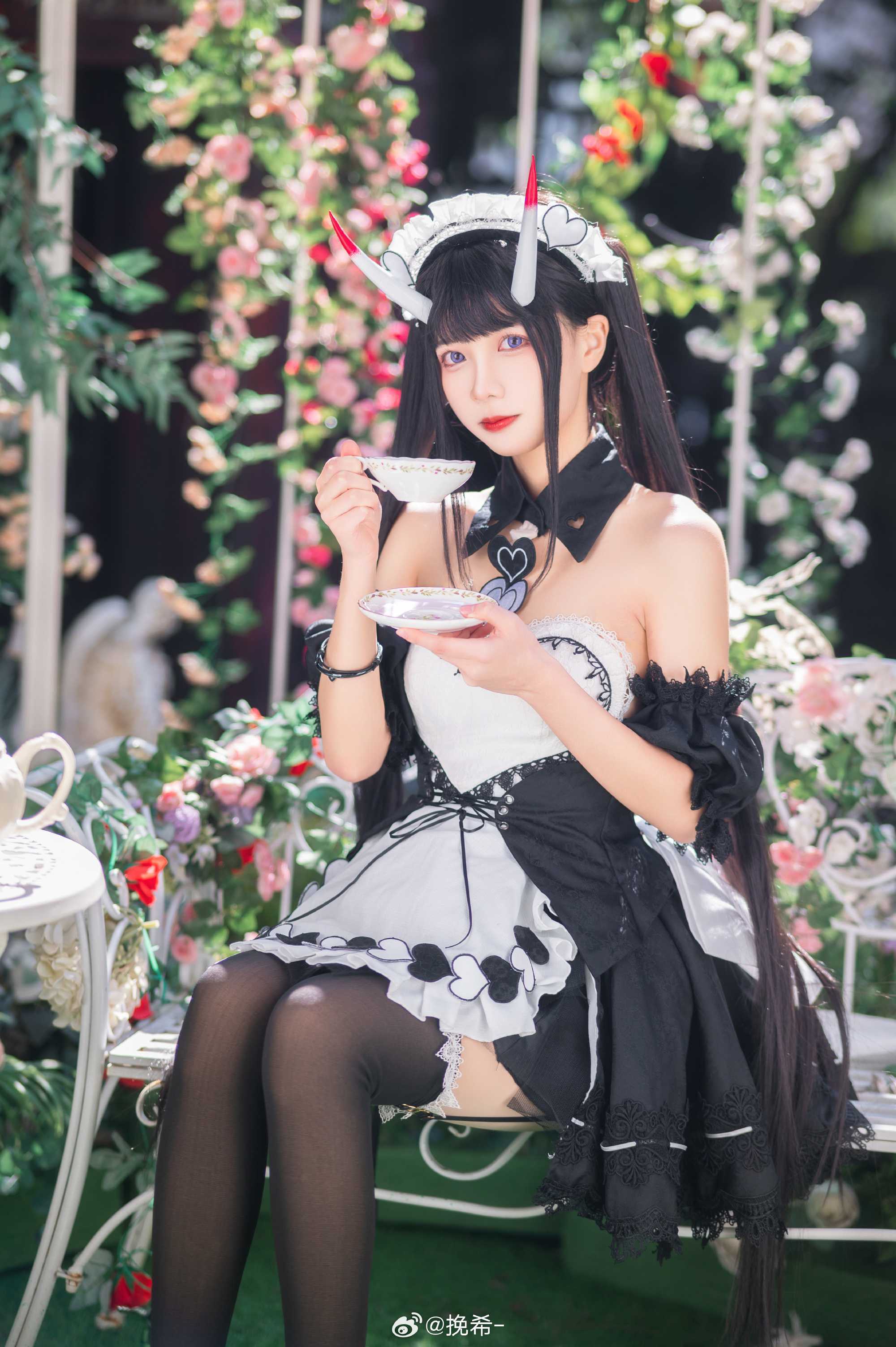 cosplay☕️指挥官，需要少冰吗？碧蓝航线能代@挽希-