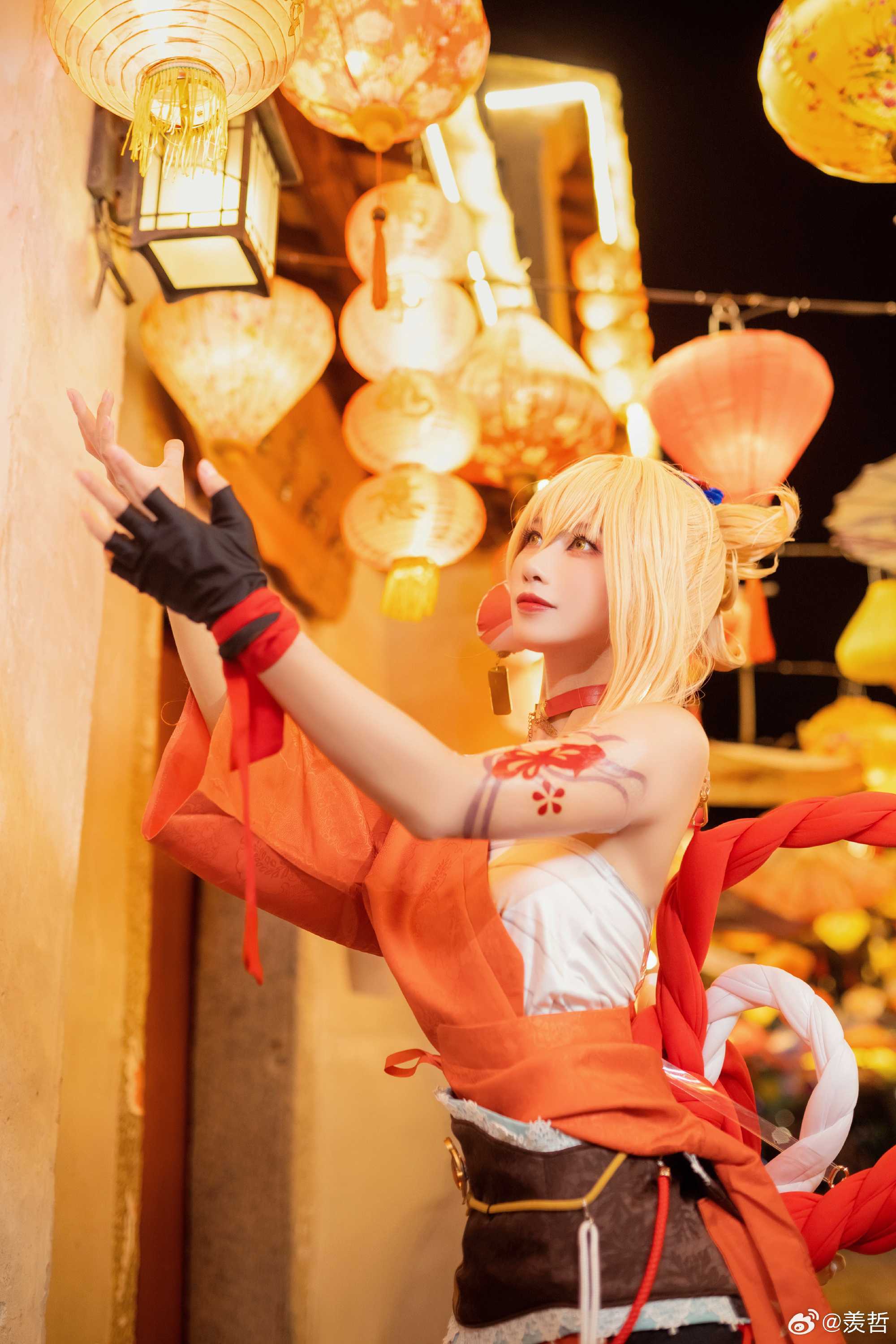 cosplay祝明年中节快乐一起走走逛逛吃吃停停原神宵宫@九叔叔叔叔啊