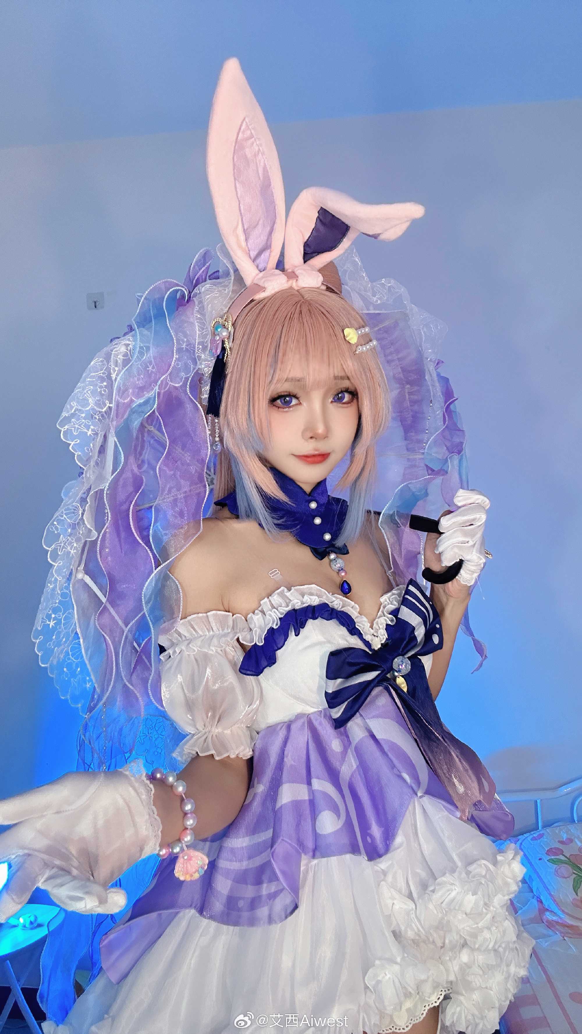 cosplay原神珊瑚宫心海@艾西Aiwest
