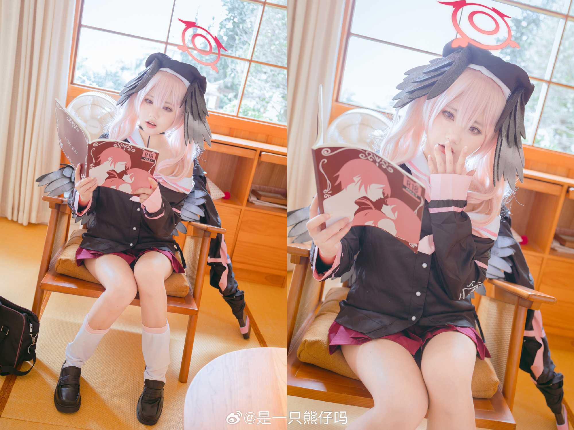 cosplay蔚蓝档案下江小春@是一只熊仔吗