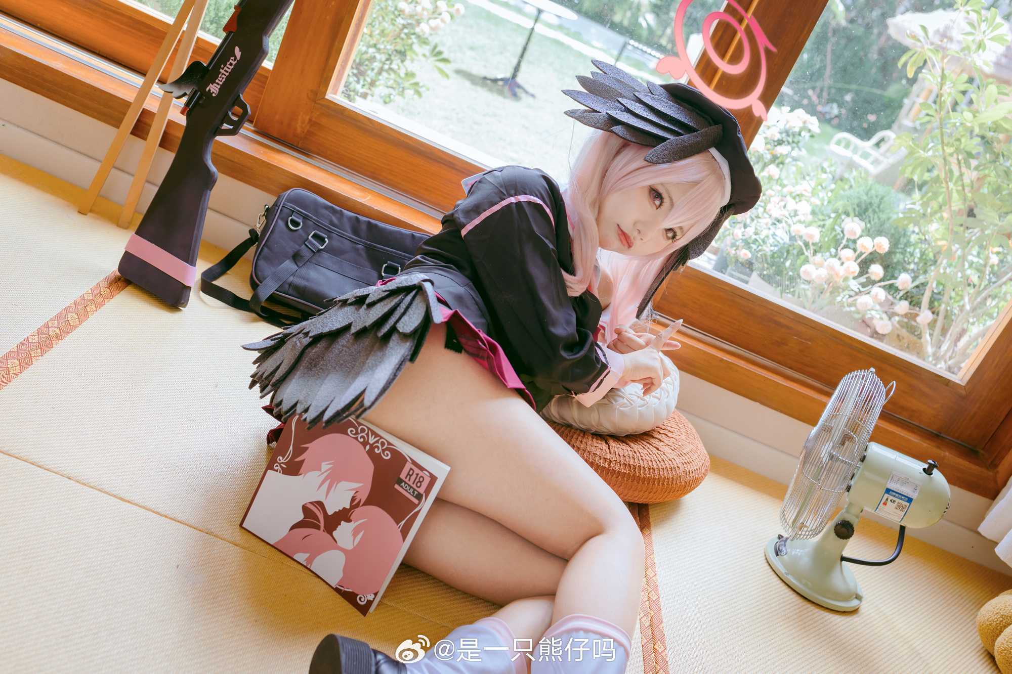 cosplay蔚蓝档案下江小春@是一只熊仔吗