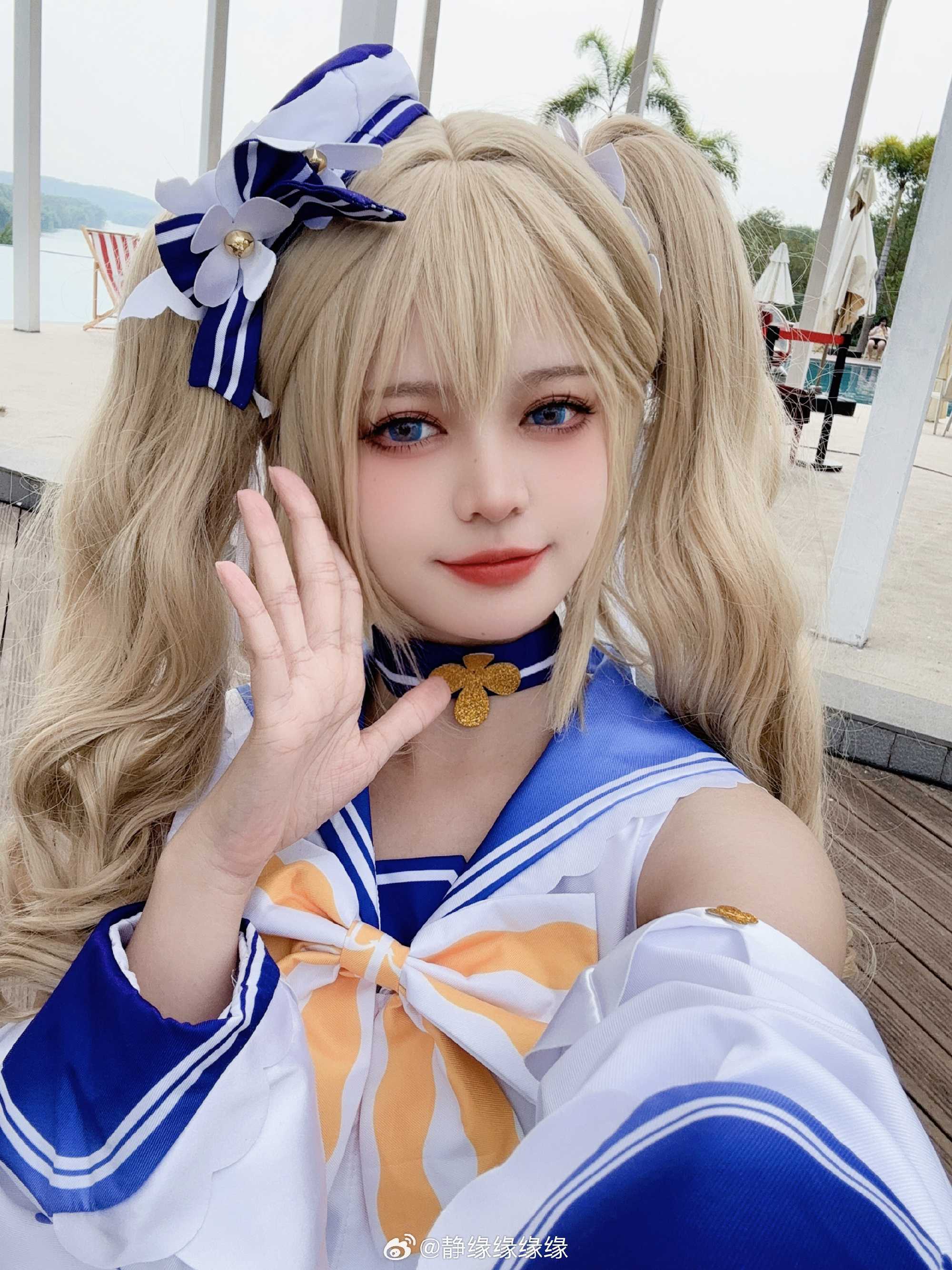 COSPLAY原神芭芭拉@静缘缘缘缘