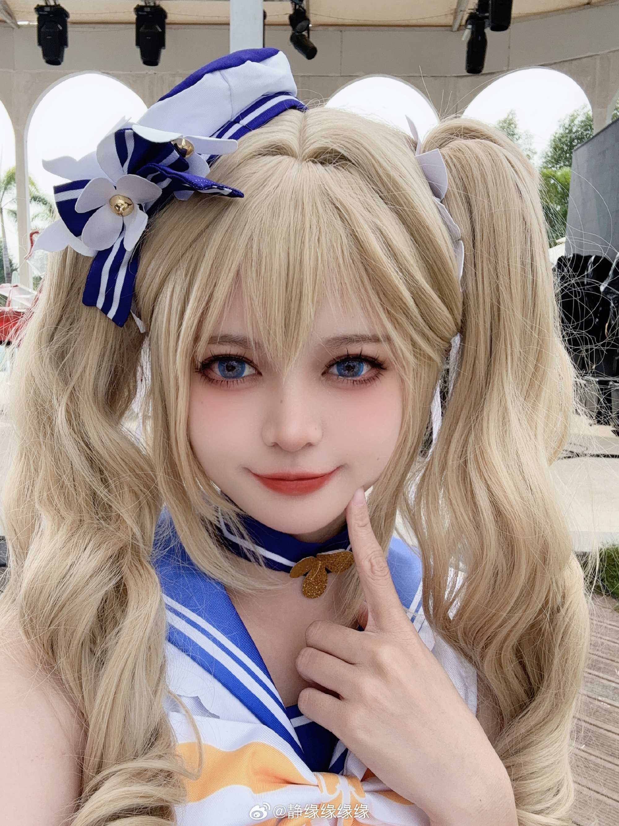 COSPLAY原神芭芭拉@静缘缘缘缘