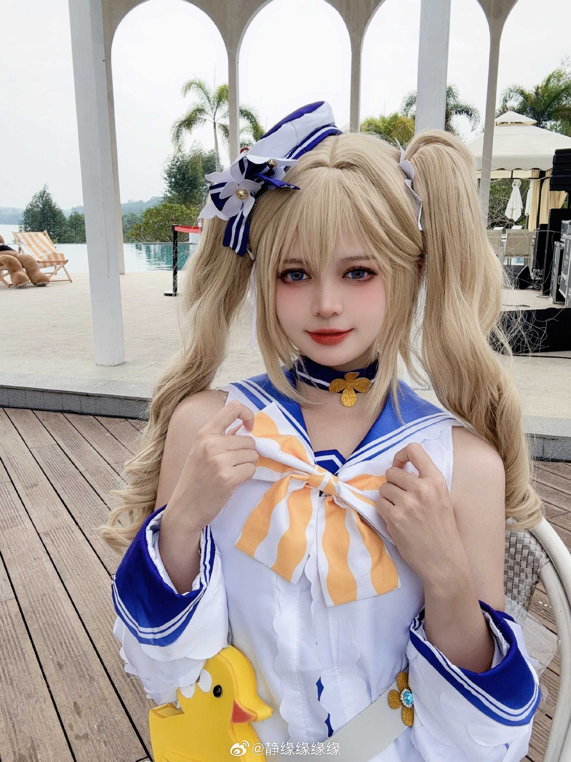 COSPLAY原神芭芭拉@静缘缘缘缘