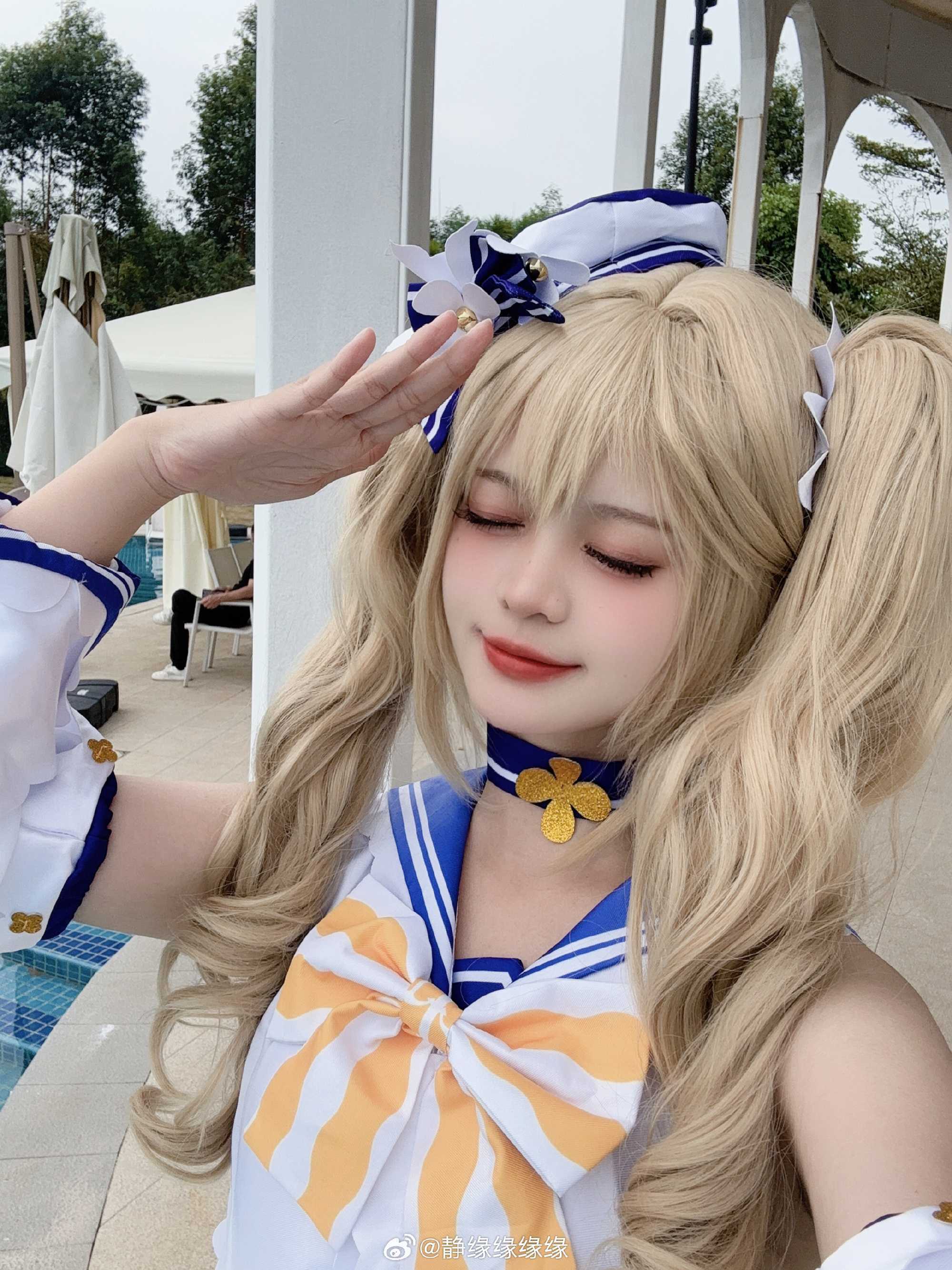 COSPLAY原神芭芭拉@静缘缘缘缘