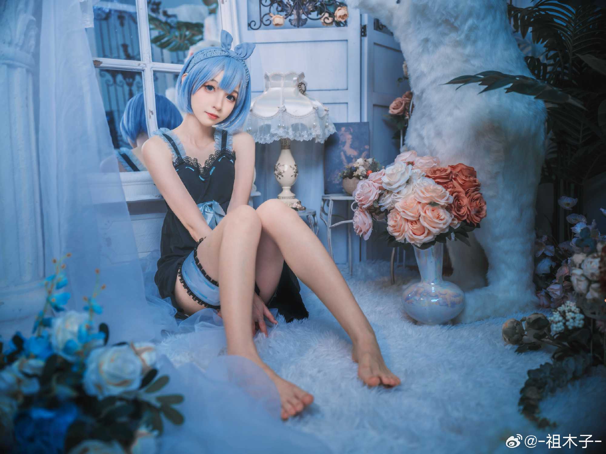 COSPLAYRE0🤍💙雷姆💙🤍@-祖木子-