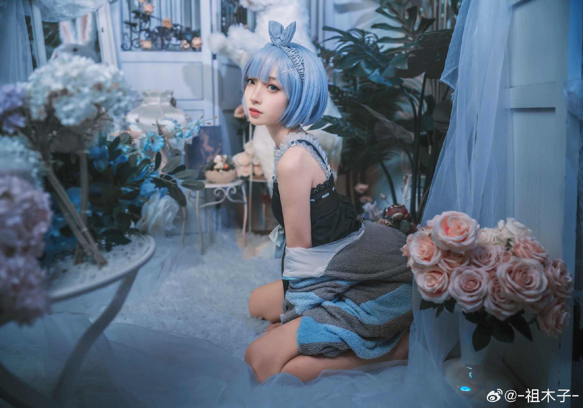 COSPLAYRE0🤍💙雷姆💙🤍@-祖木子-