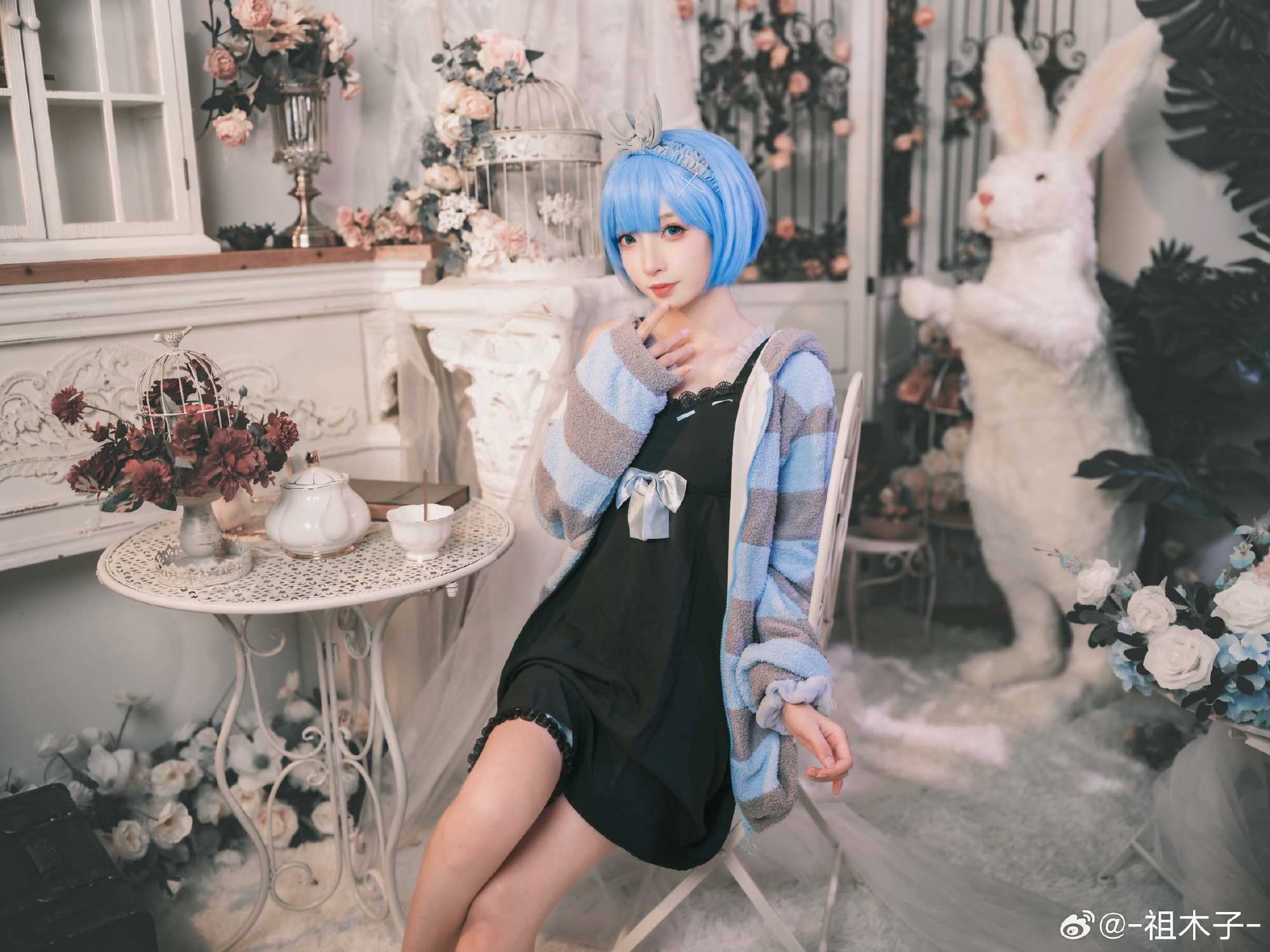 COSPLAYRE0🤍💙雷姆💙🤍@-祖木子-