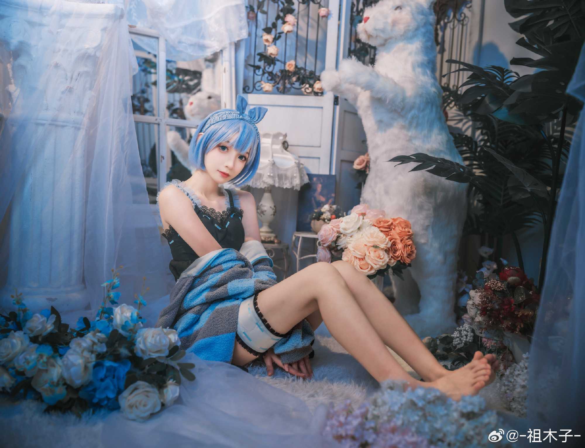 COSPLAYRE0🤍💙雷姆💙🤍@-祖木子-