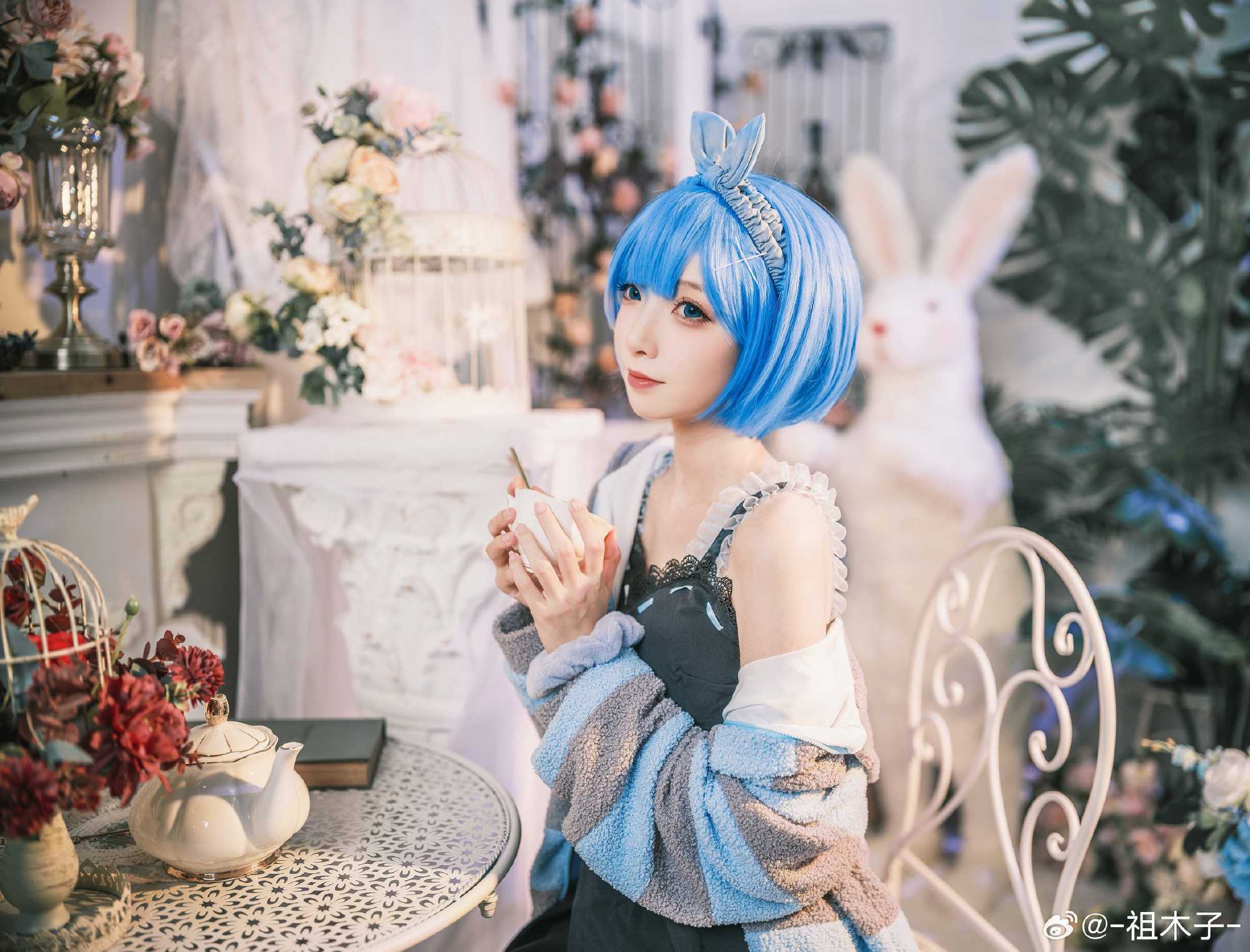 COSPLAYRE0🤍💙雷姆💙🤍@-祖木子-