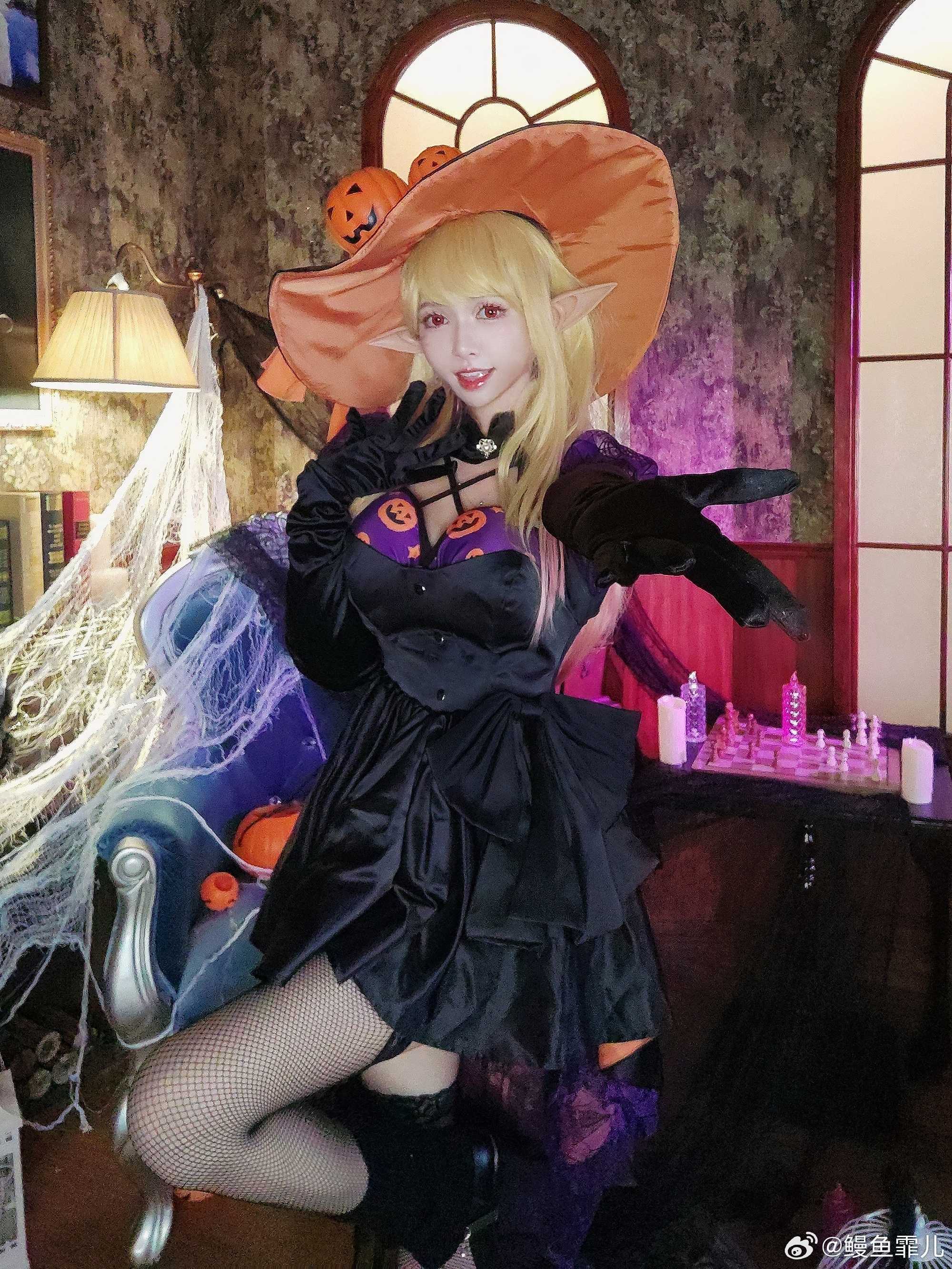 COSPLAY更衣人偶坠入爱河万圣节喜多川@鳗鱼霏儿