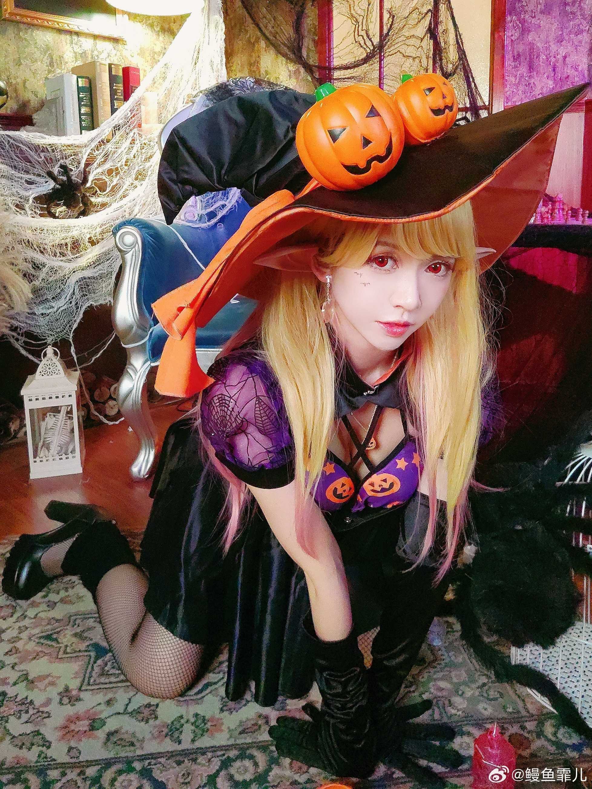 COSPLAY更衣人偶坠入爱河万圣节喜多川@鳗鱼霏儿
