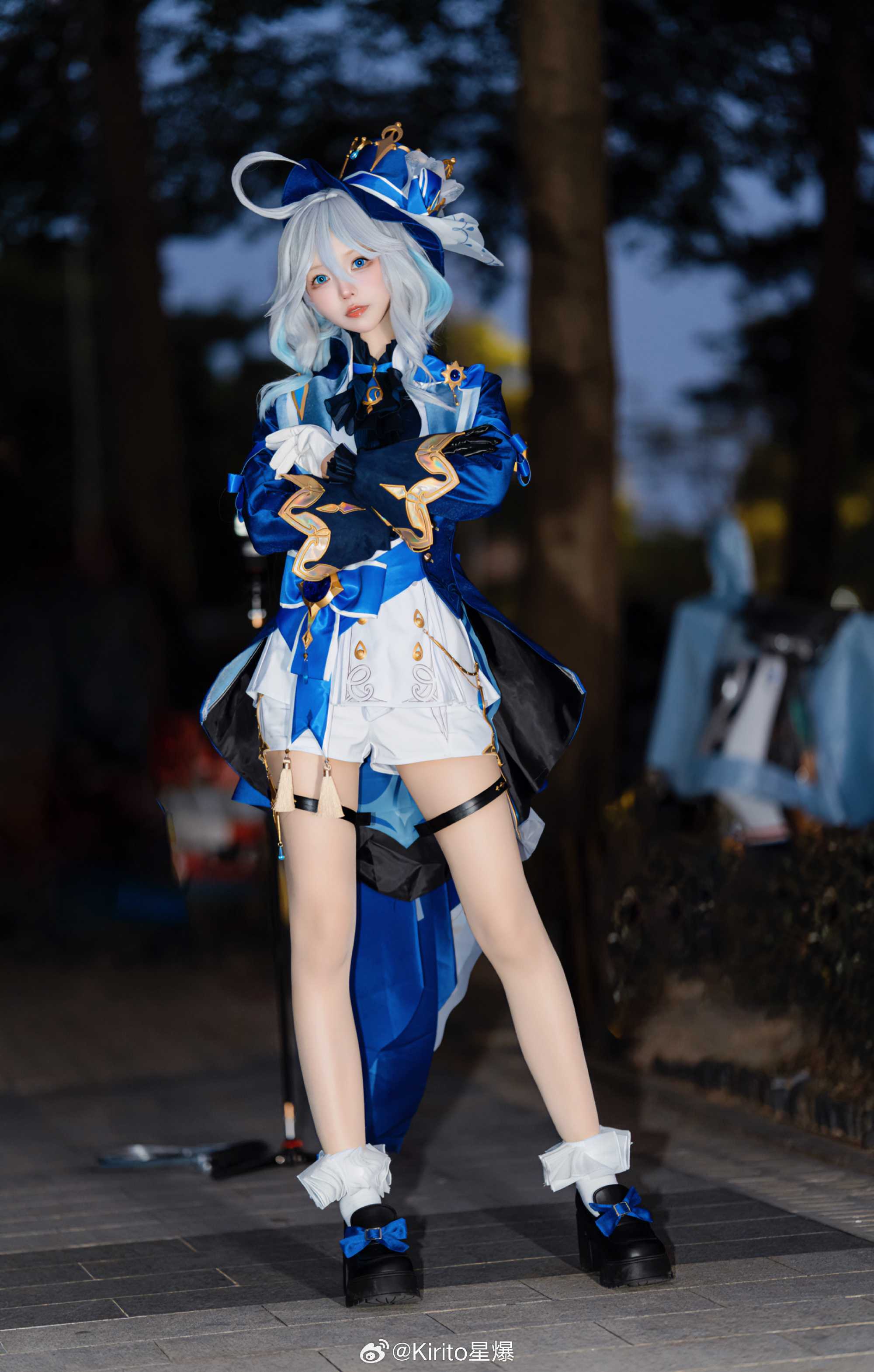 cosplay原神芙卡洛斯芙宁娜@猫步她老公哀子