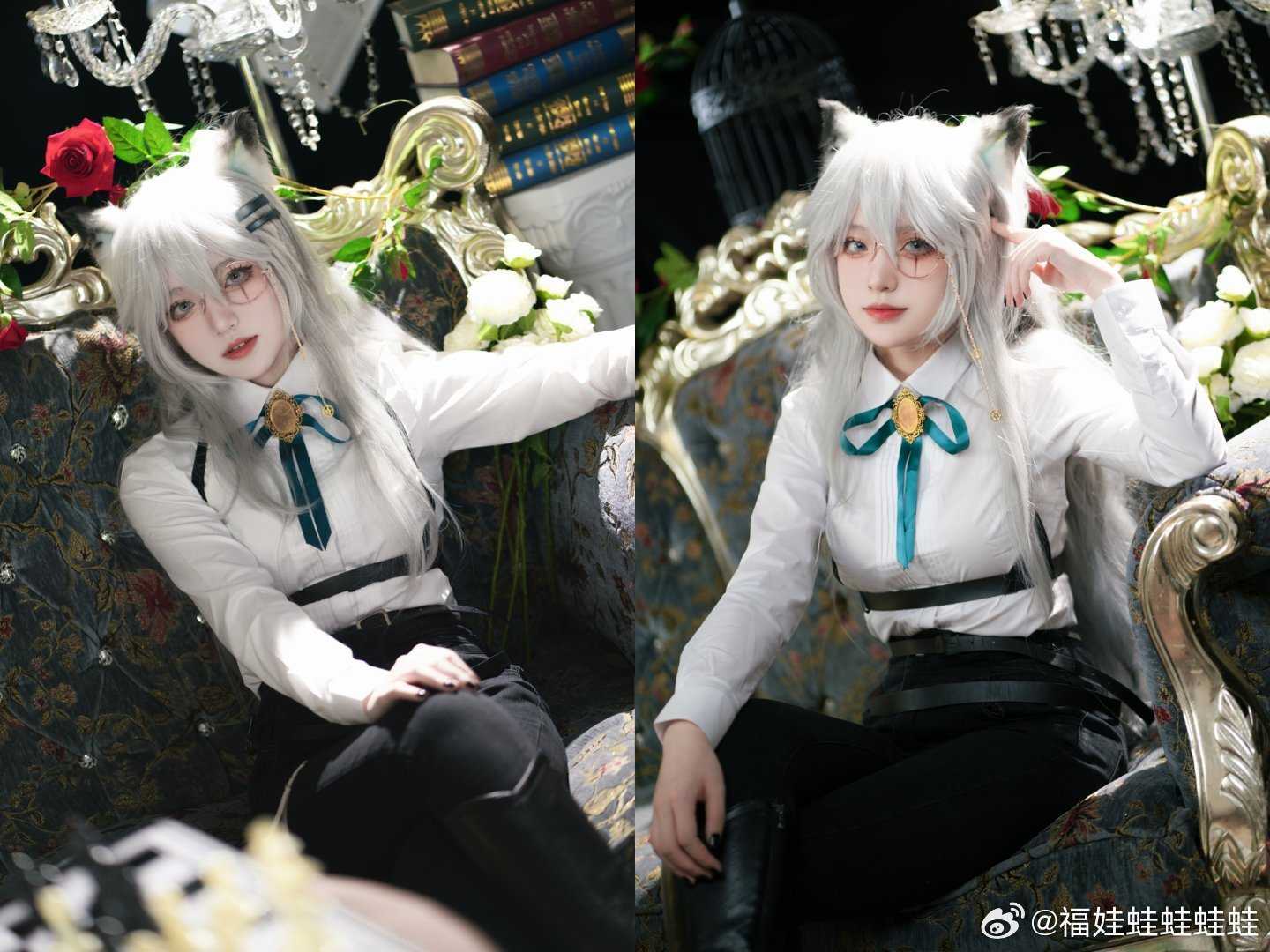 cosplay明日方舟拉普兰德@福娃蛙蛙蛙蛙