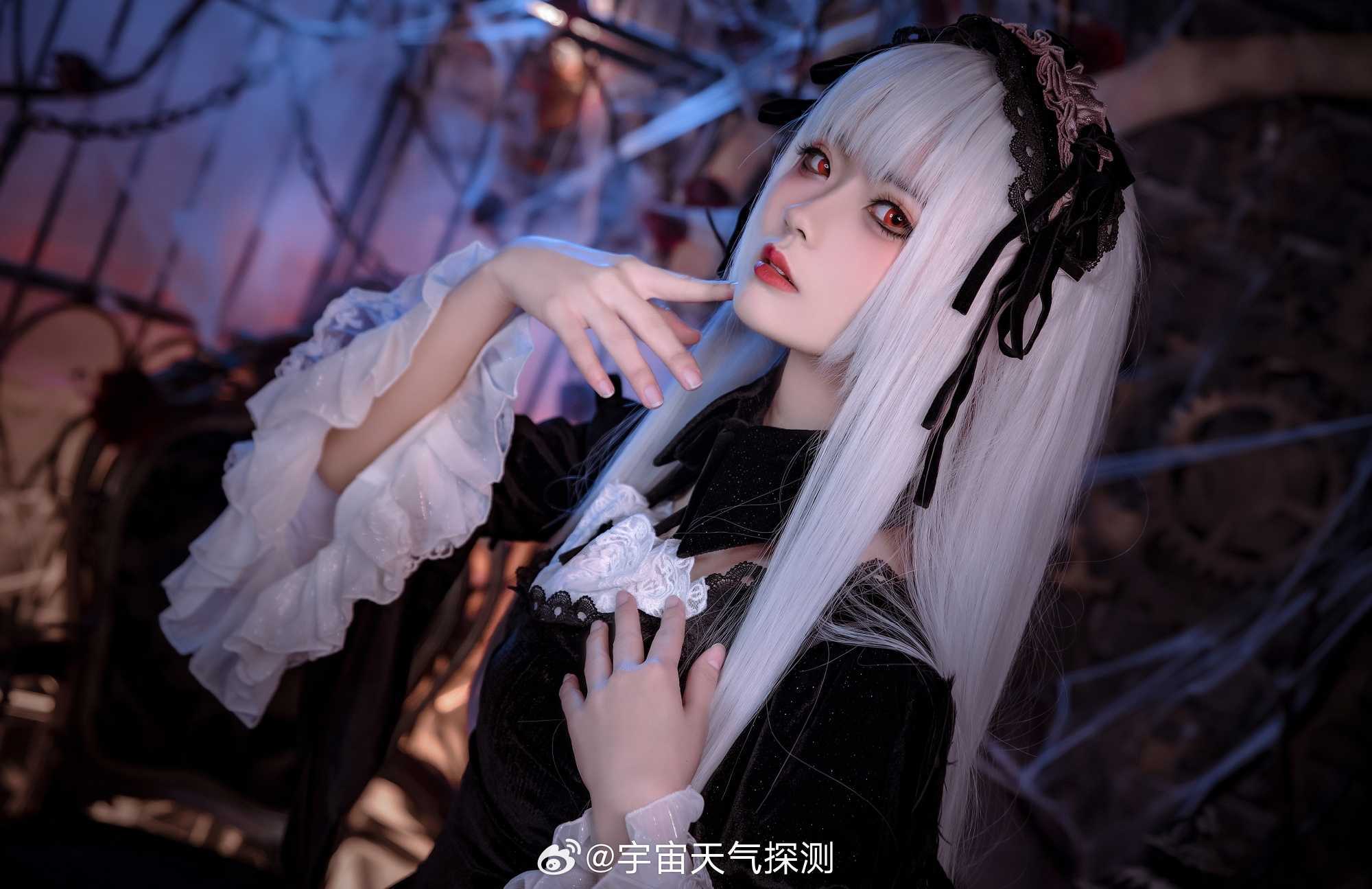 cosplay蔷薇少女水银灯@宇宙天气探测