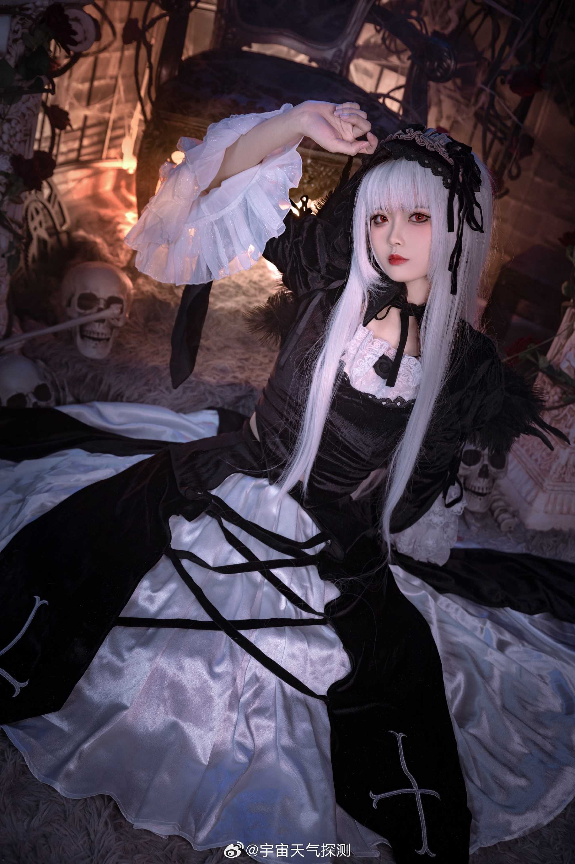 cosplay蔷薇少女水银灯@宇宙天气探测
