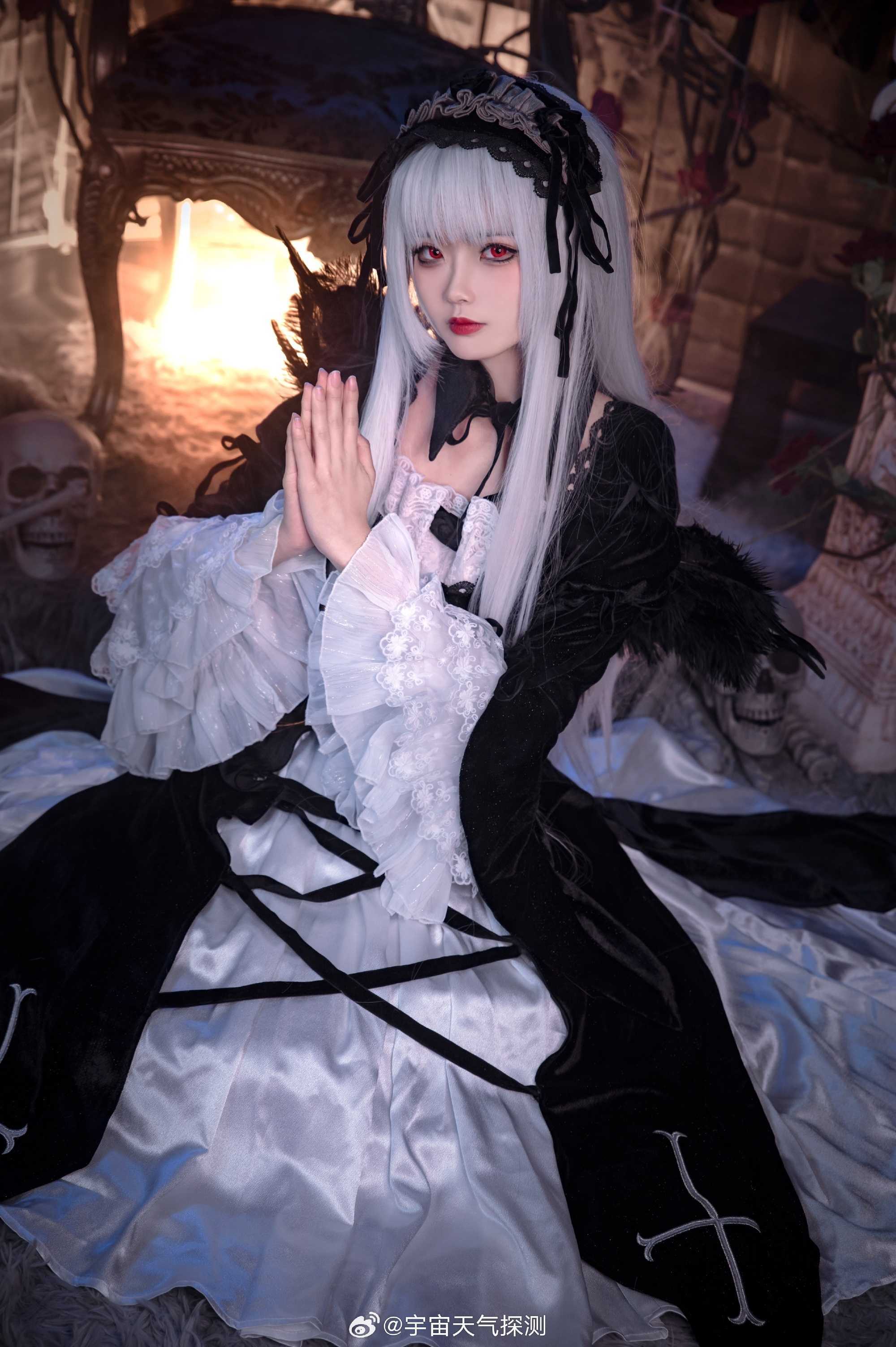cosplay蔷薇少女水银灯@宇宙天气探测