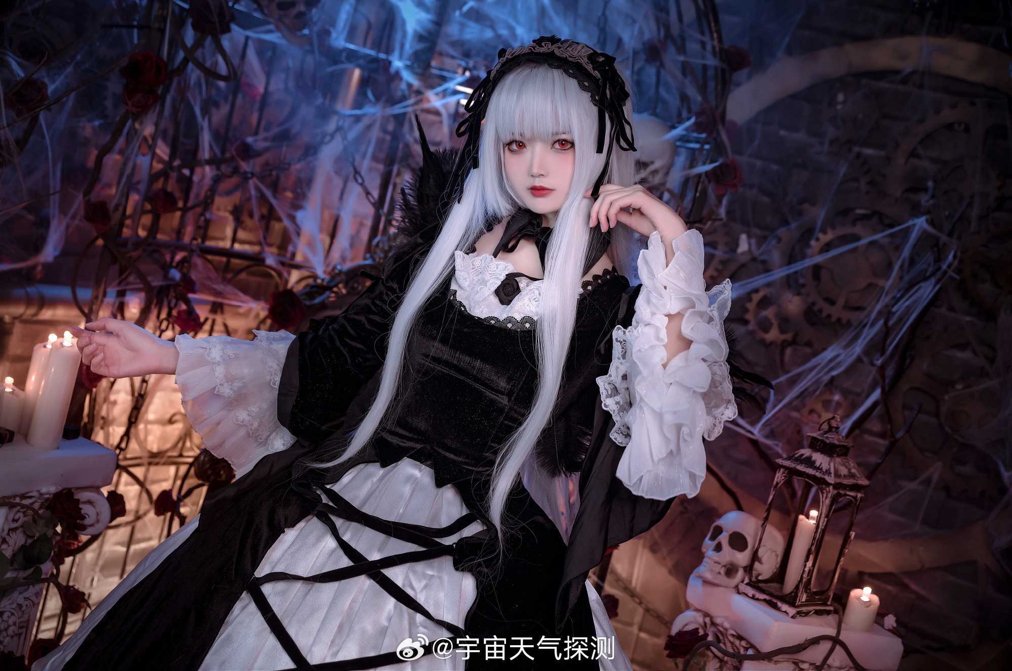 cosplay蔷薇少女水银灯@宇宙天气探测