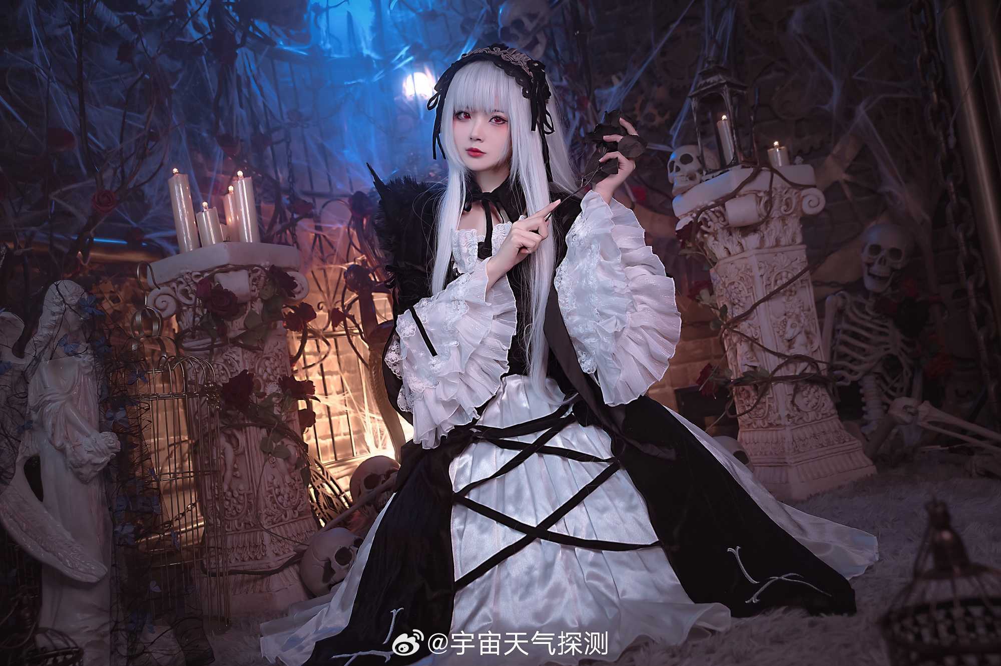 cosplay蔷薇少女水银灯@宇宙天气探测