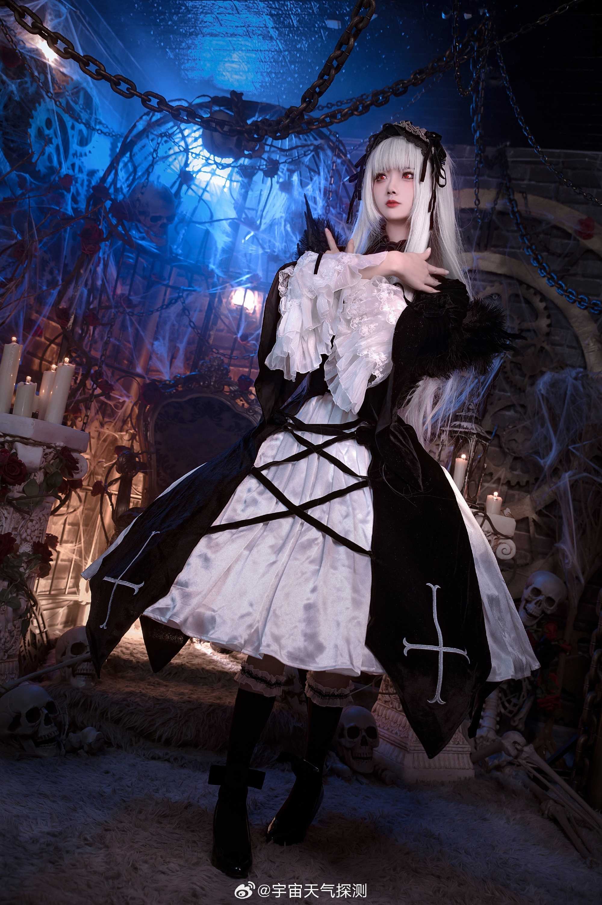 cosplay蔷薇少女水银灯@宇宙天气探测