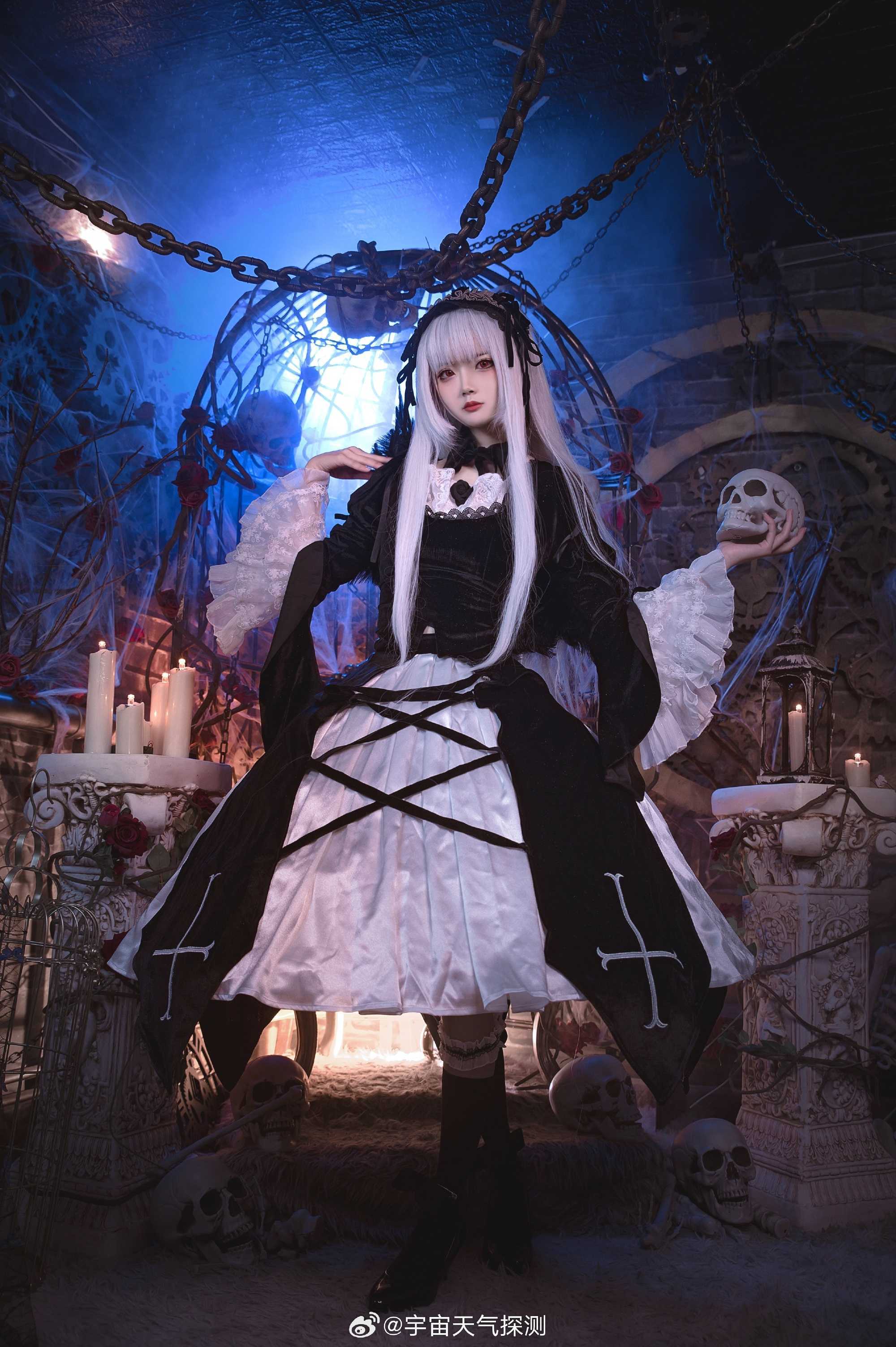 cosplay蔷薇少女水银灯@宇宙天气探测