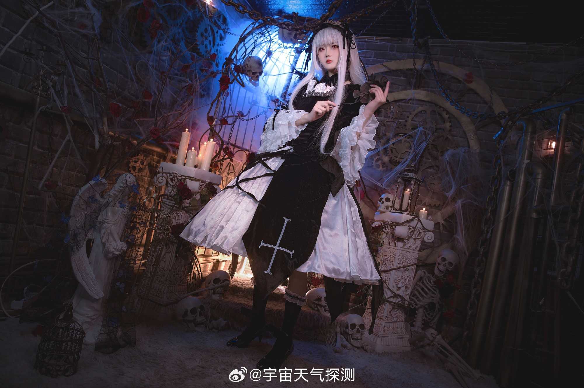 cosplay蔷薇少女水银灯@宇宙天气探测