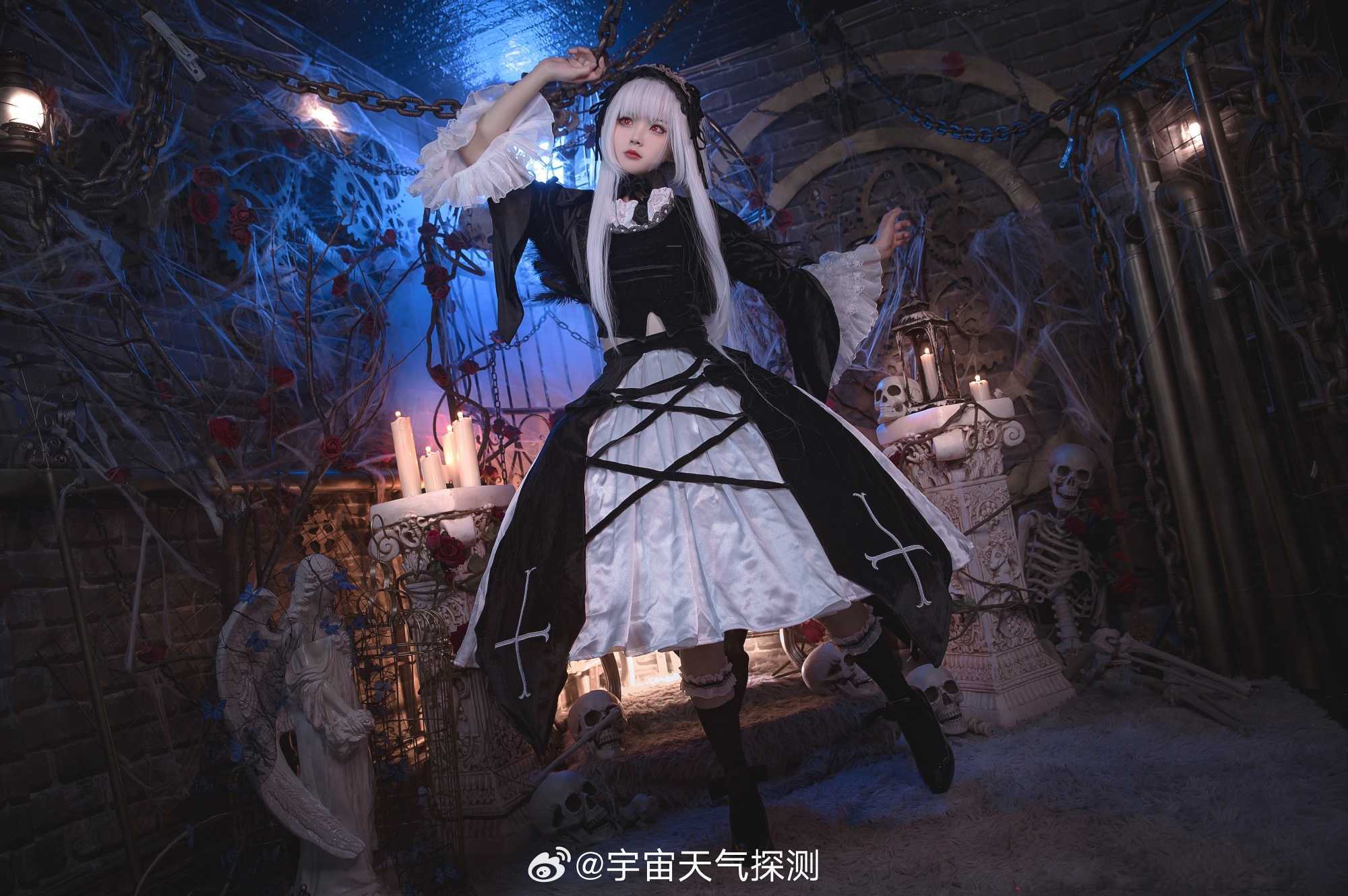 cosplay蔷薇少女水银灯@宇宙天气探测