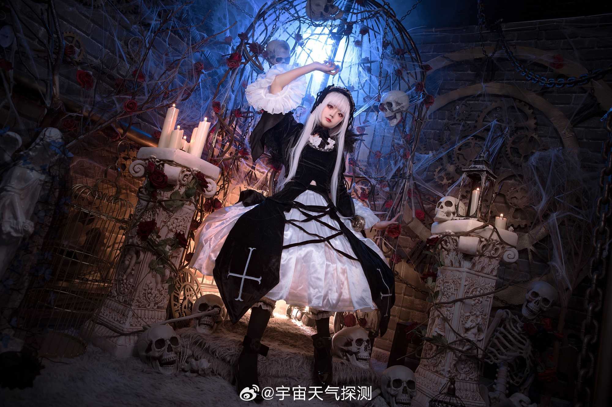 cosplay蔷薇少女水银灯@宇宙天气探测