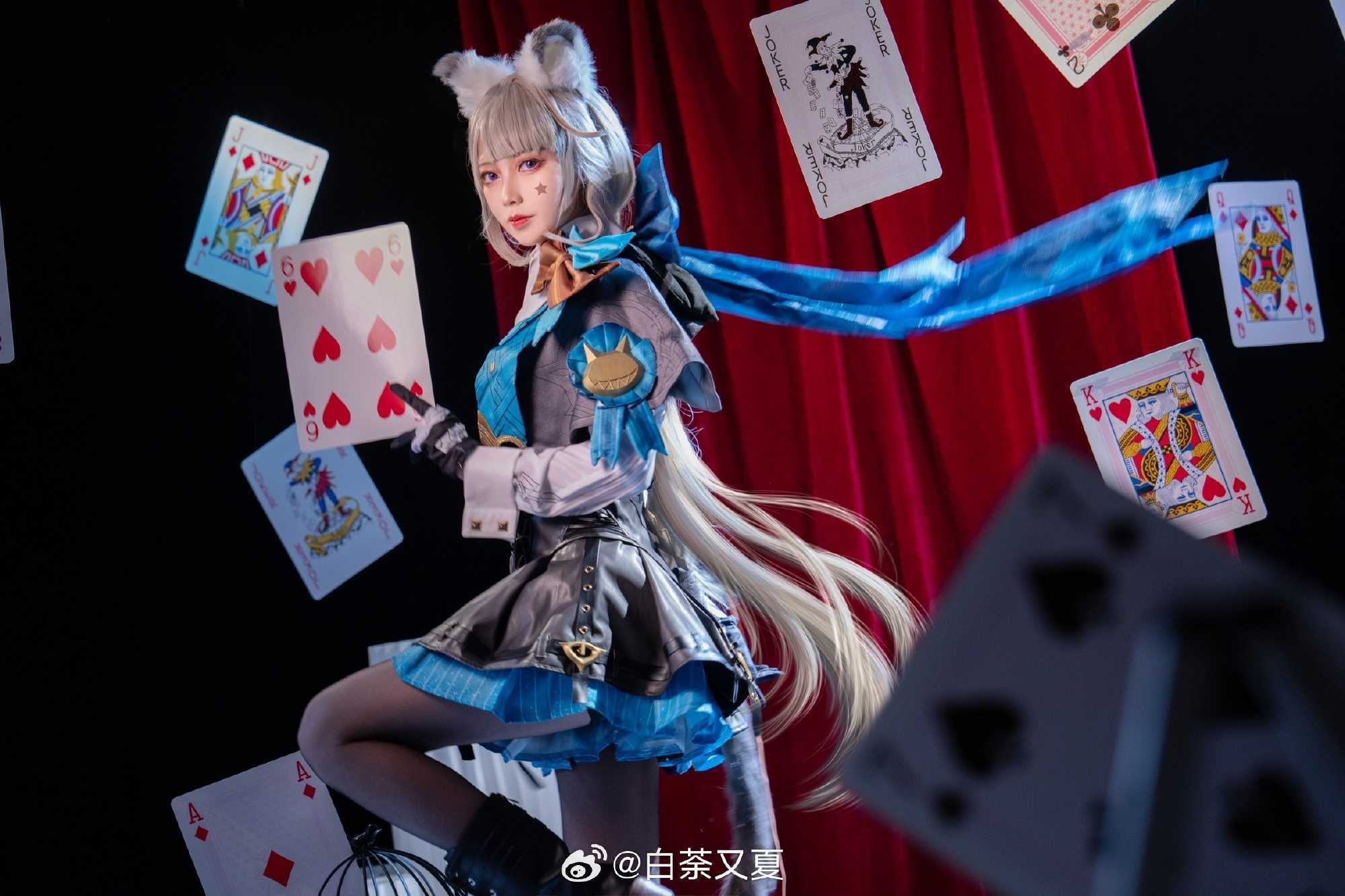 cosplay噔噔——风系猫猫来咯~原神琳妮特@白荼Sum