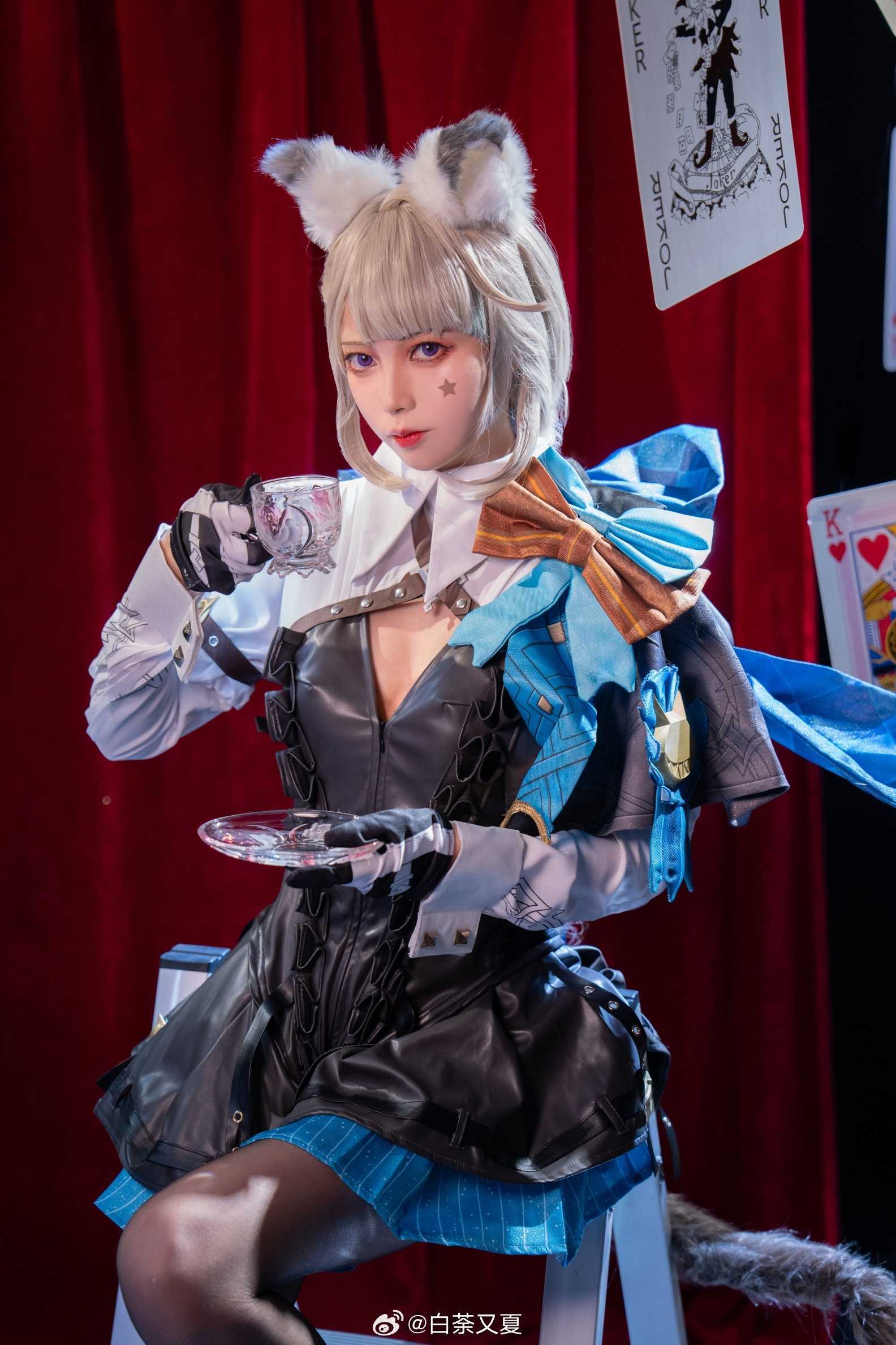 cosplay噔噔——风系猫猫来咯~原神琳妮特@白荼Sum