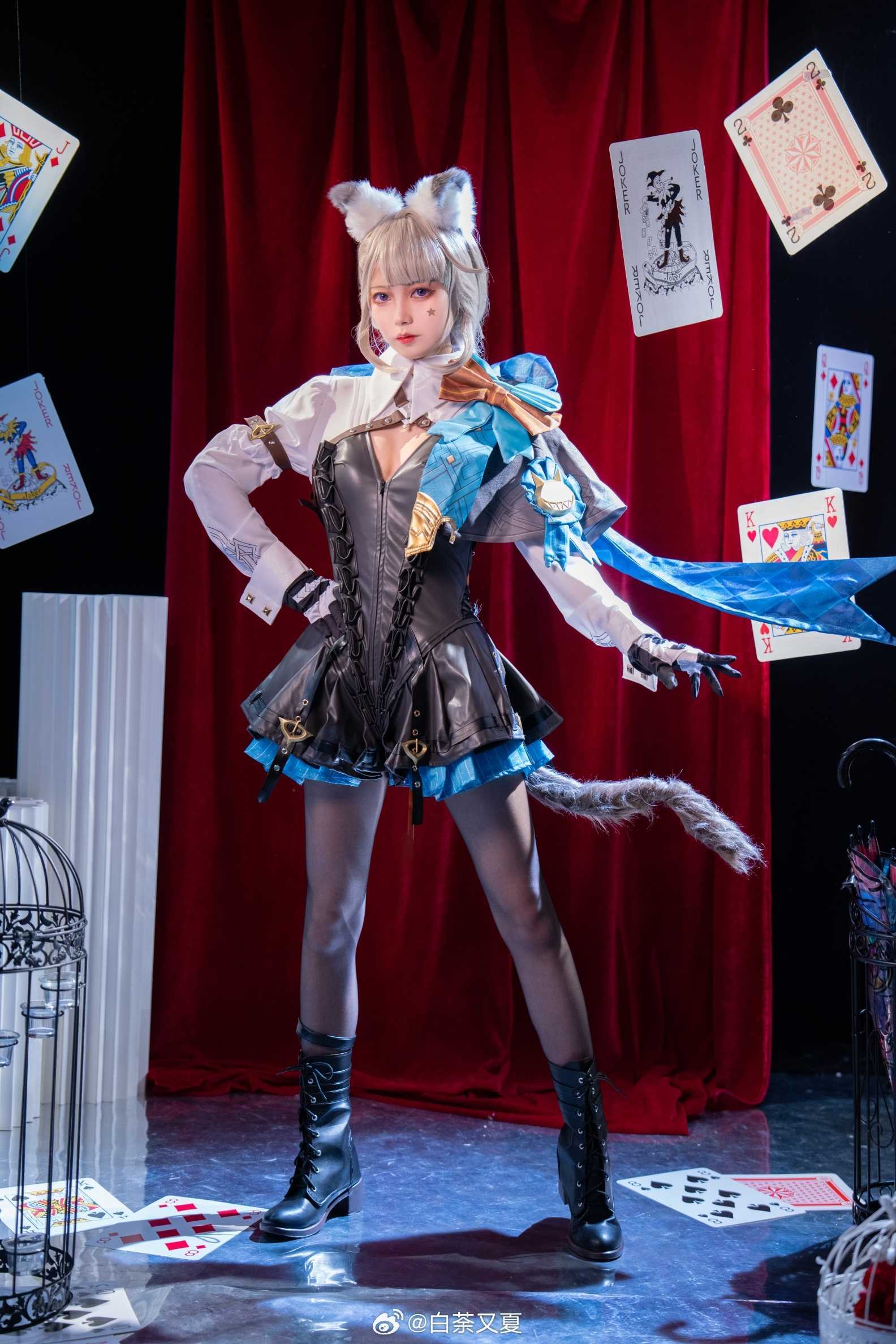 cosplay噔噔——风系猫猫来咯~原神琳妮特@白荼Sum
