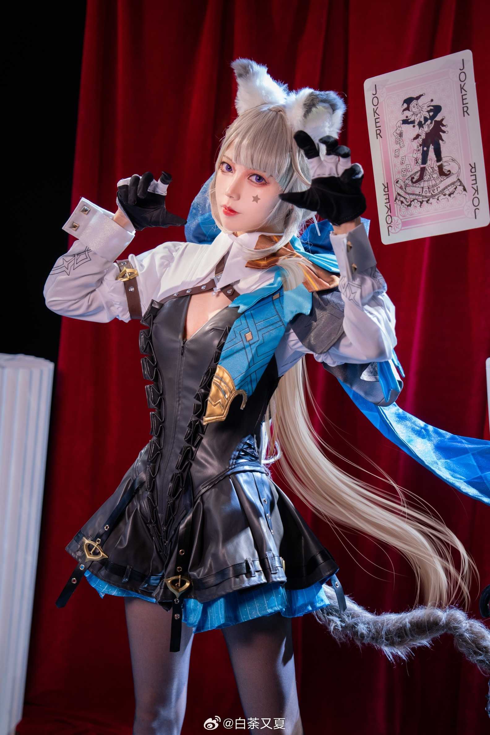 cosplay噔噔——风系猫猫来咯~原神琳妮特@白荼Sum