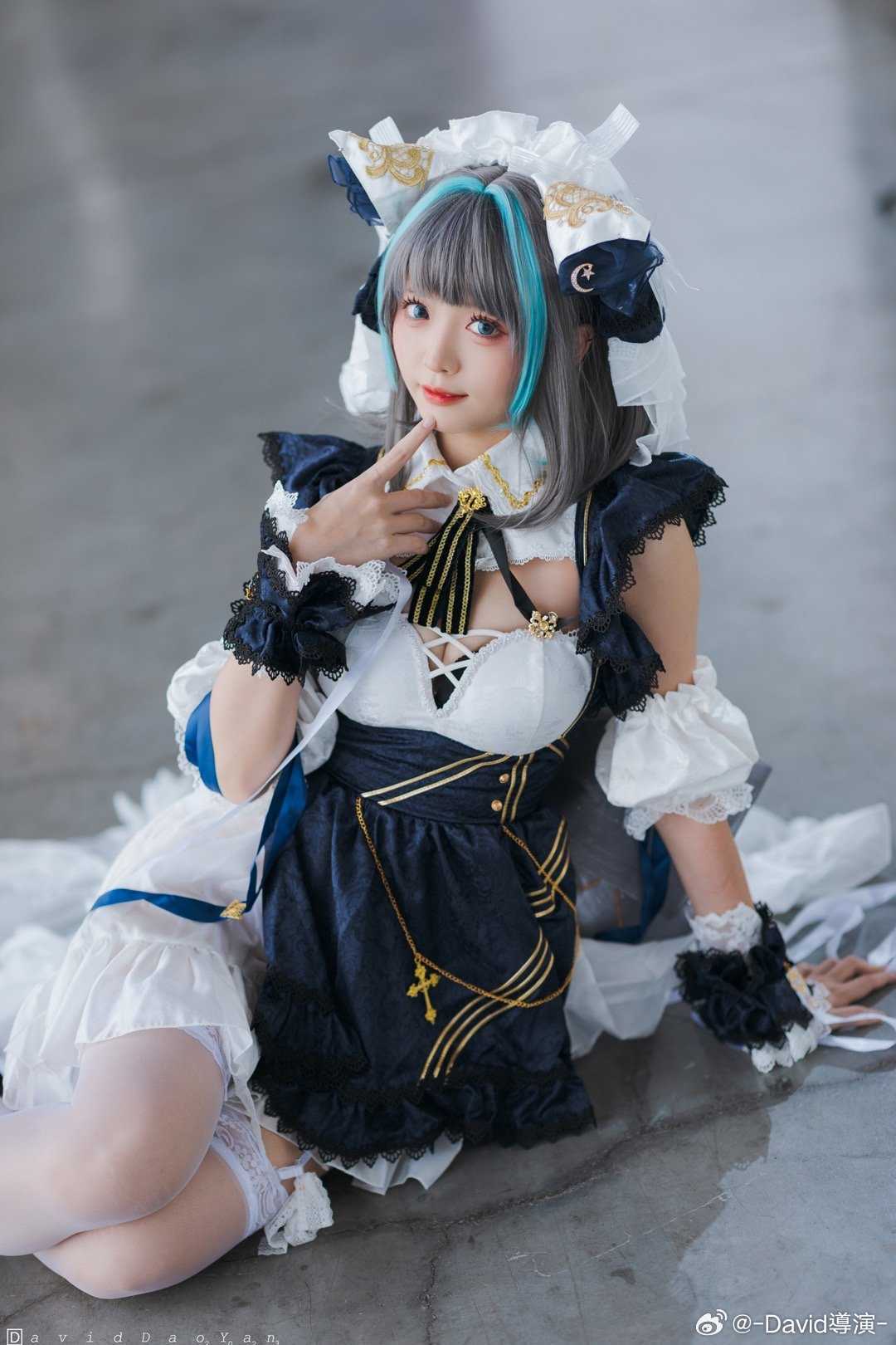 cosplay碧蓝航线柴郡@我家森森大老婆
