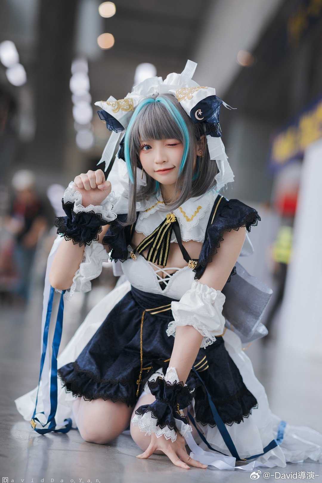 cosplay碧蓝航线柴郡@我家森森大老婆