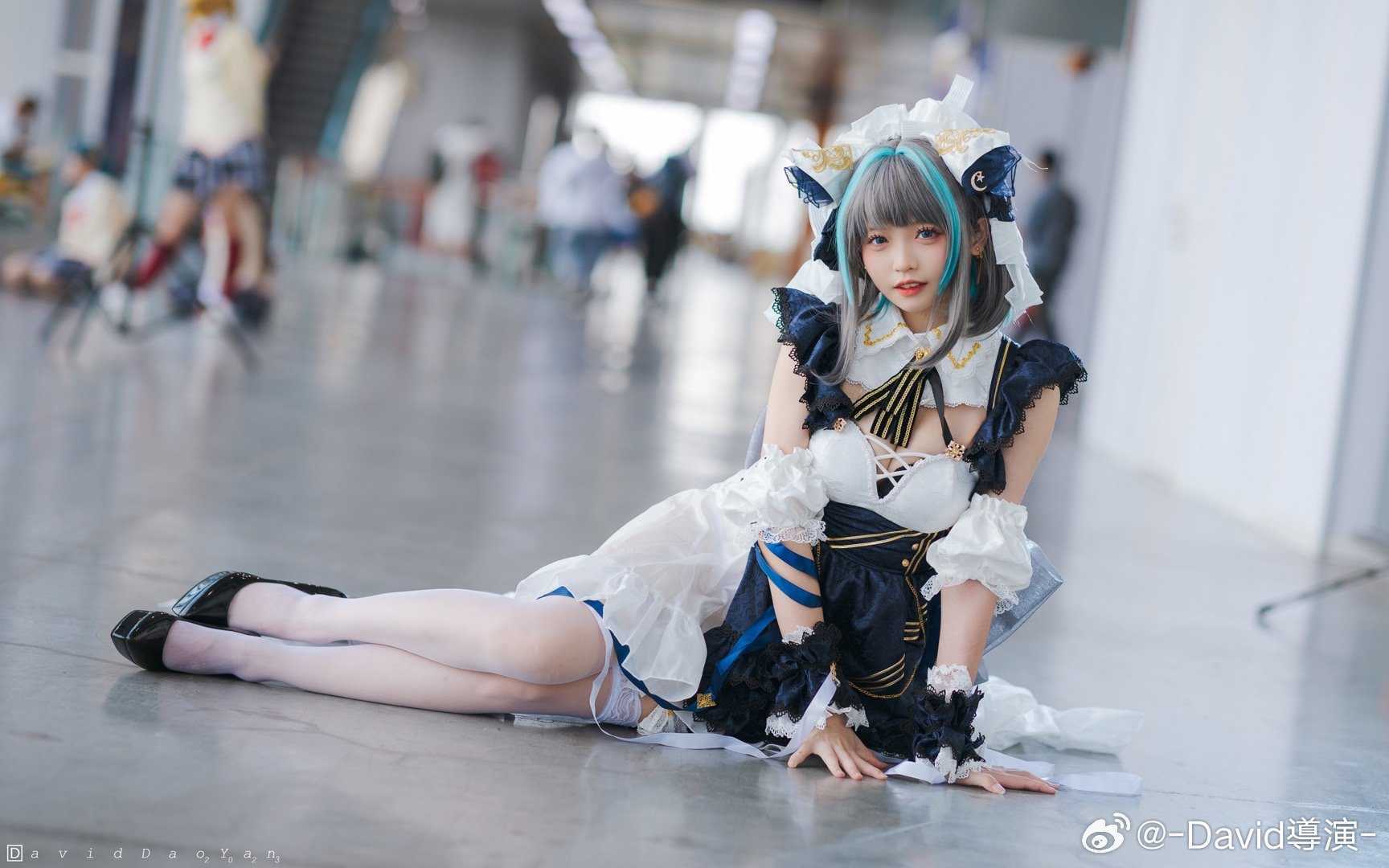 cosplay碧蓝航线柴郡@我家森森大老婆
