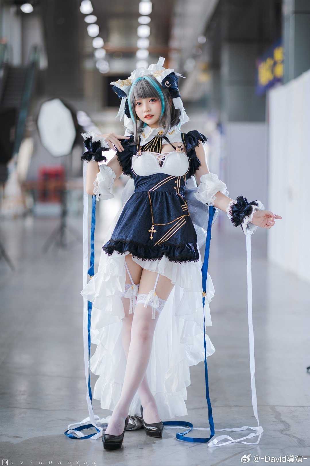 cosplay碧蓝航线柴郡@我家森森大老婆