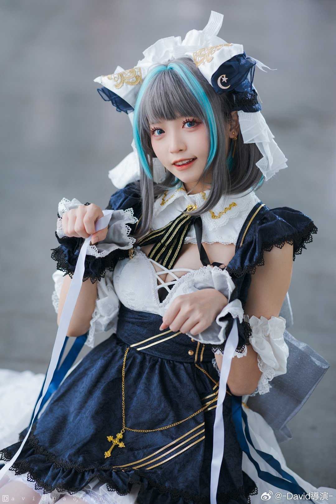 cosplay碧蓝航线柴郡@我家森森大老婆