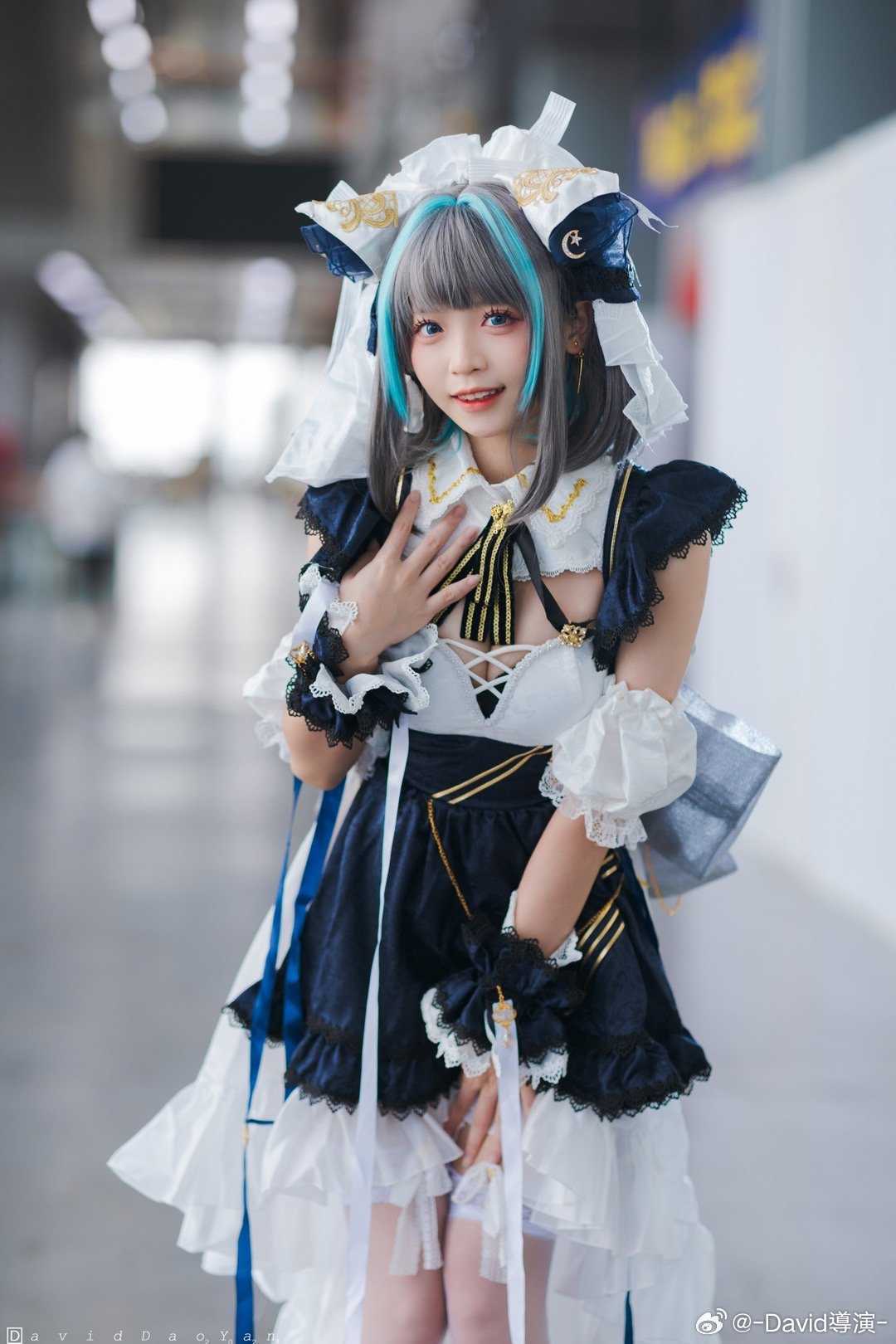 cosplay碧蓝航线柴郡@我家森森大老婆