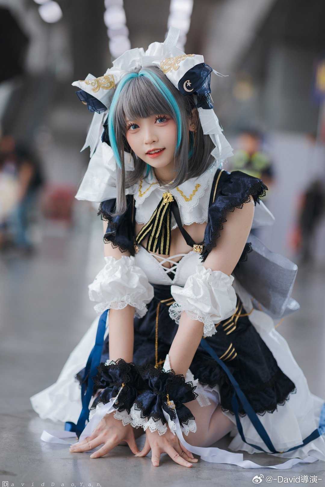 cosplay碧蓝航线柴郡@我家森森大老婆