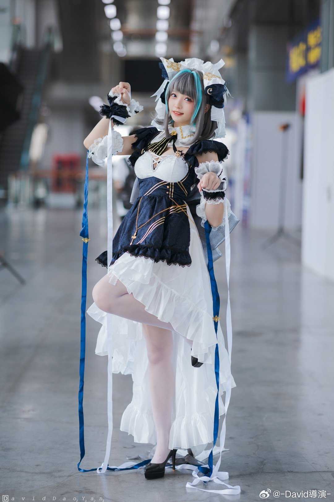 cosplay碧蓝航线柴郡@我家森森大老婆