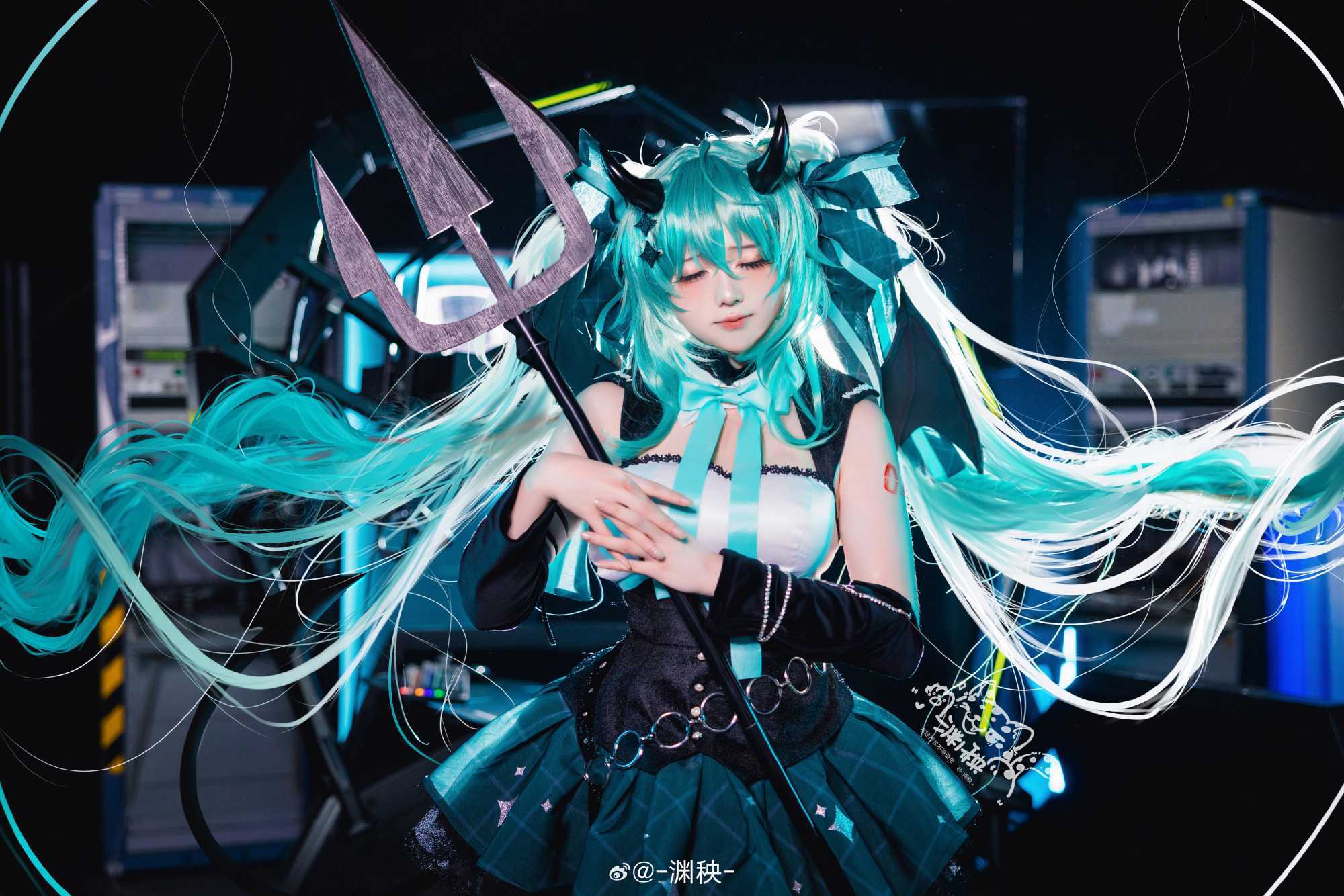cosplay初音未来小浣熊cos@-渊秧-
