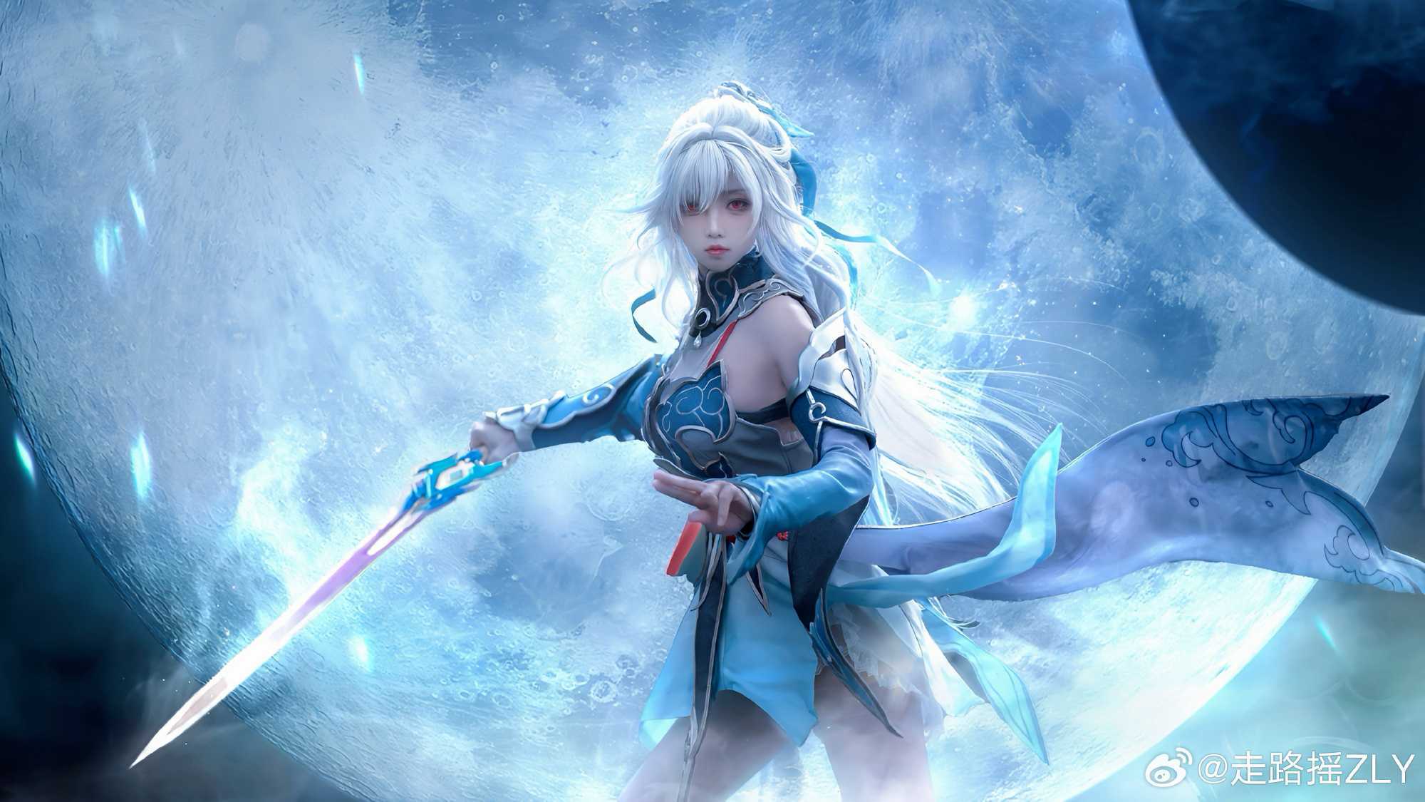 COSPLAY崩坏：星穹铁道镜流@走路摇ZLY
