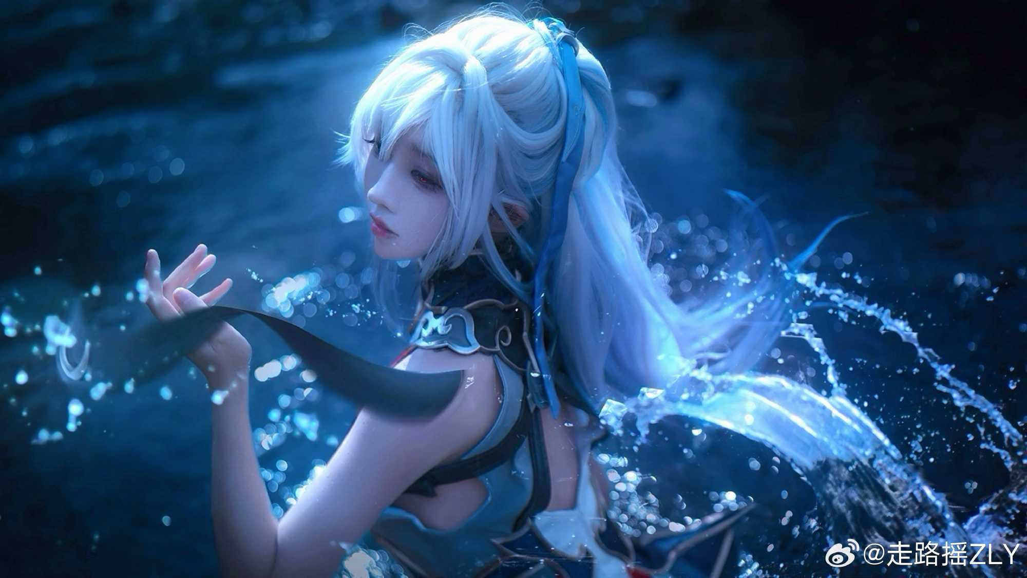 COSPLAY崩坏：星穹铁道镜流@走路摇ZLY