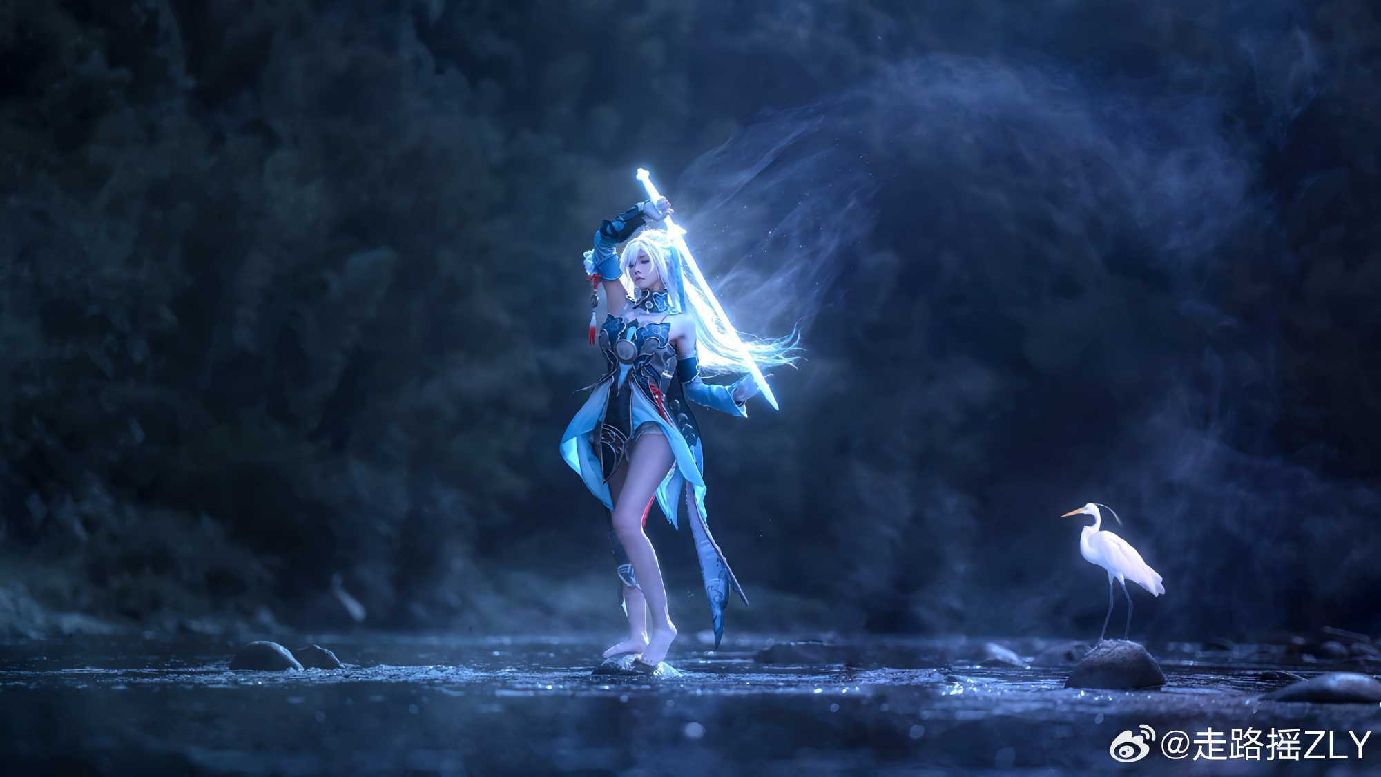 COSPLAY崩坏：星穹铁道镜流@走路摇ZLY