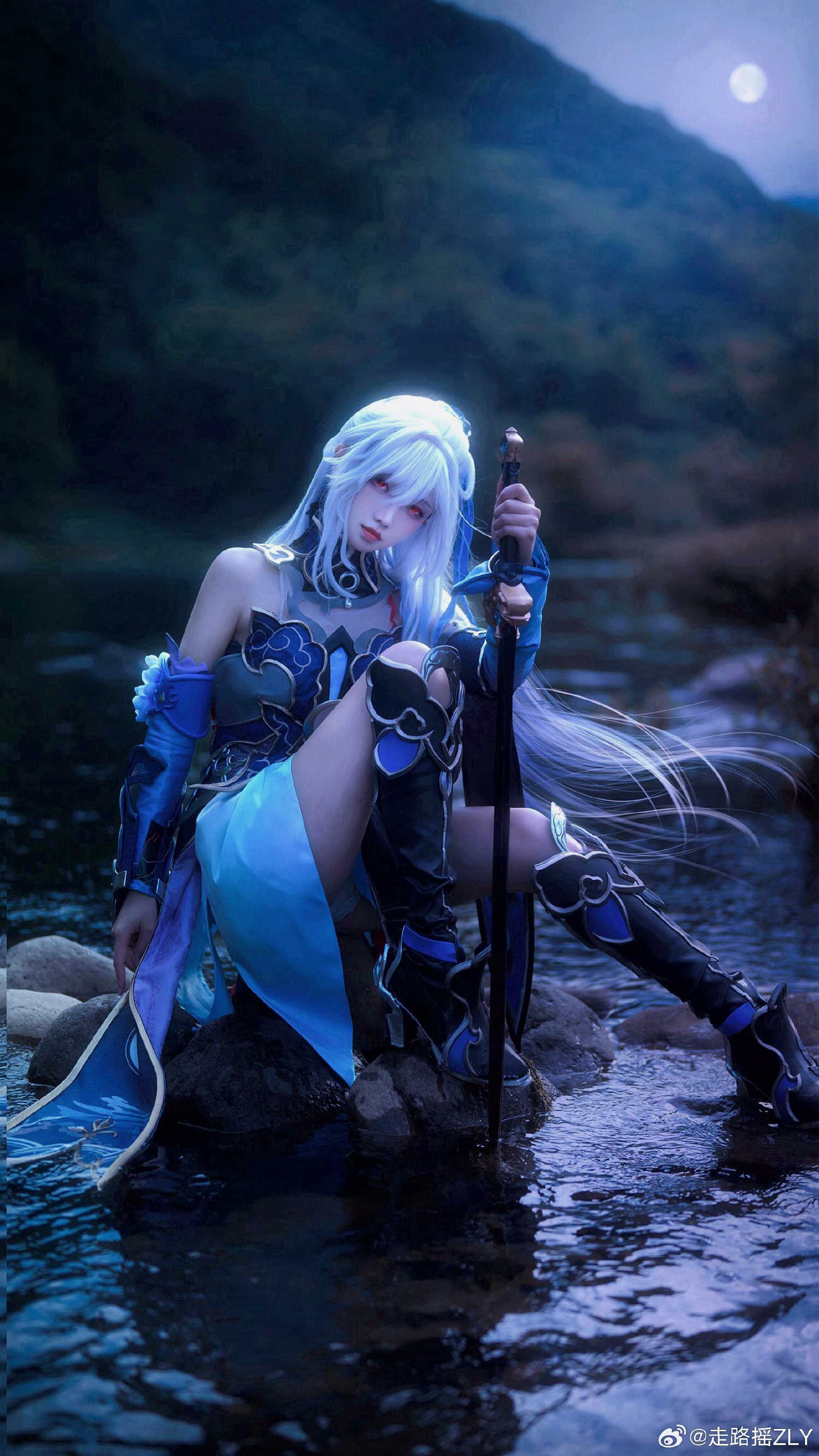 COSPLAY崩坏：星穹铁道镜流@走路摇ZLY